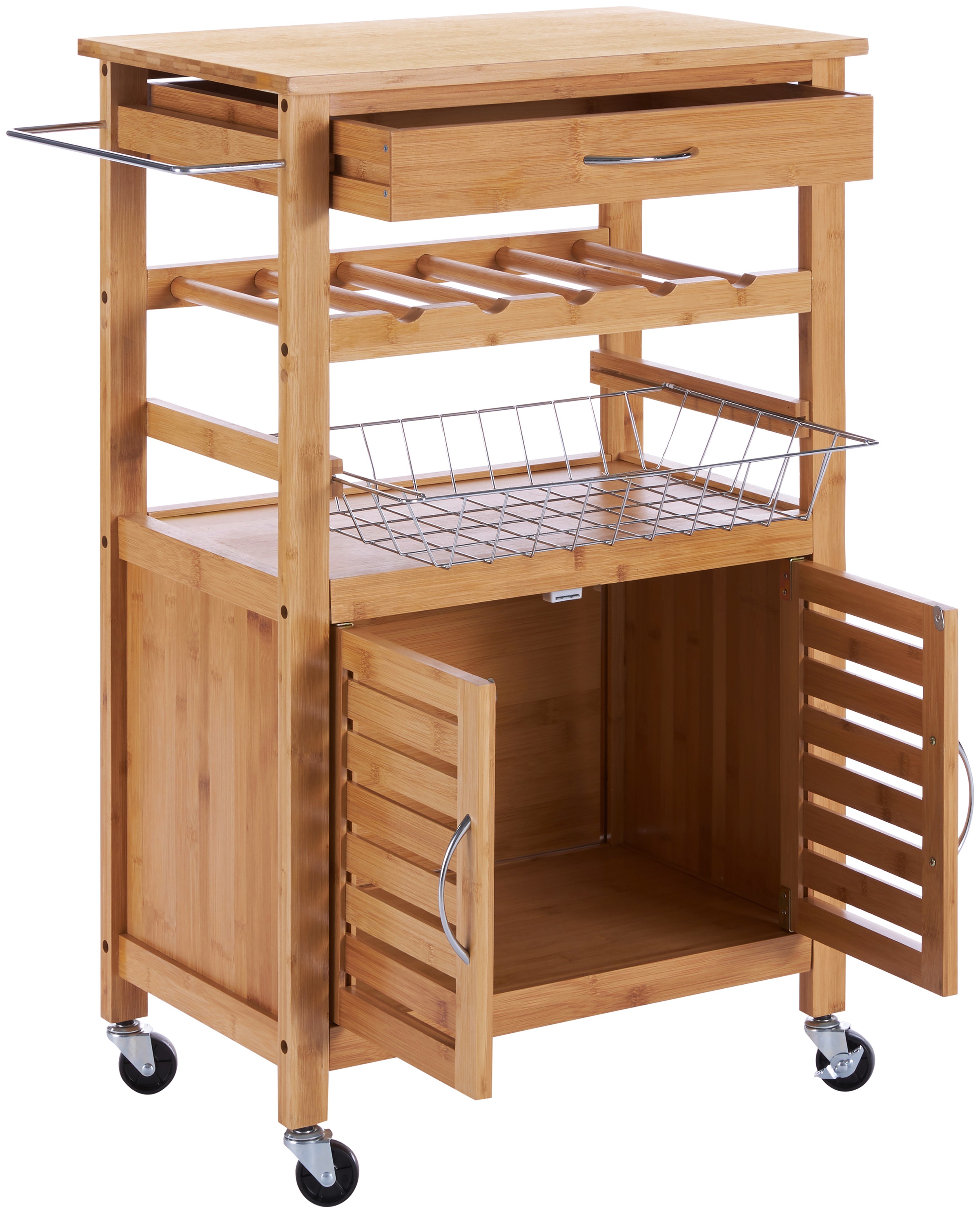 Küchenwagen »Bambus«, 56 x 36 x 89 cm kaufen | Quelle.de