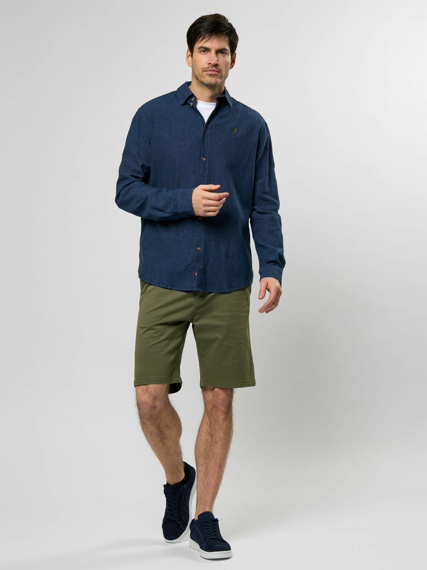 MCS Langarmhemd »MCS shirt MCDean«