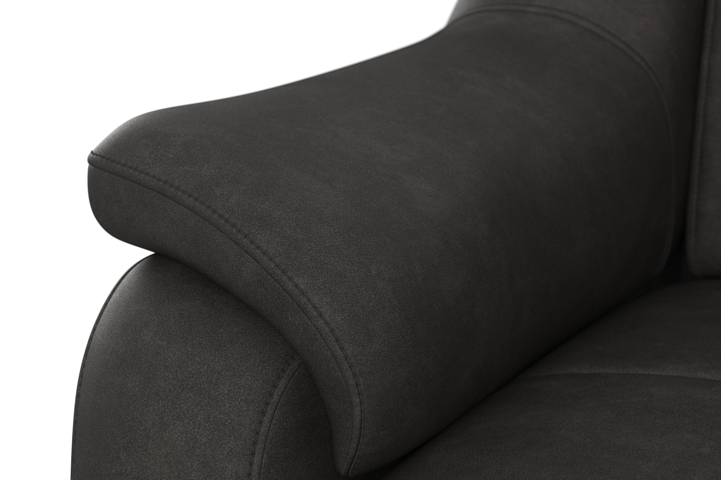 sit&more Ecksofa »Freetown L-Form«, inklusive Kopfteilverstellung und komfortablem Federkern