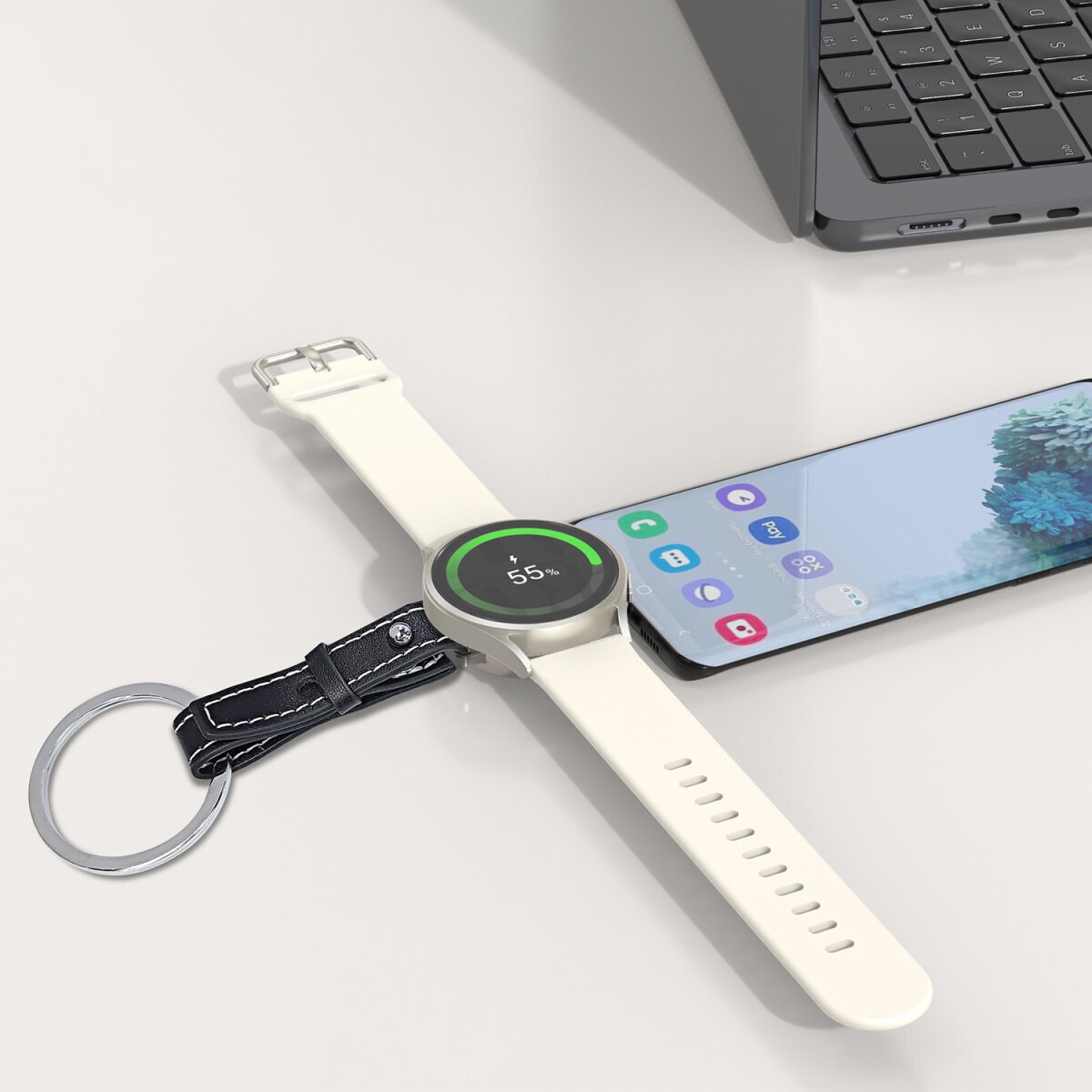 4smarts Wireless Charger »Wireless Charger für Samsung Watch«