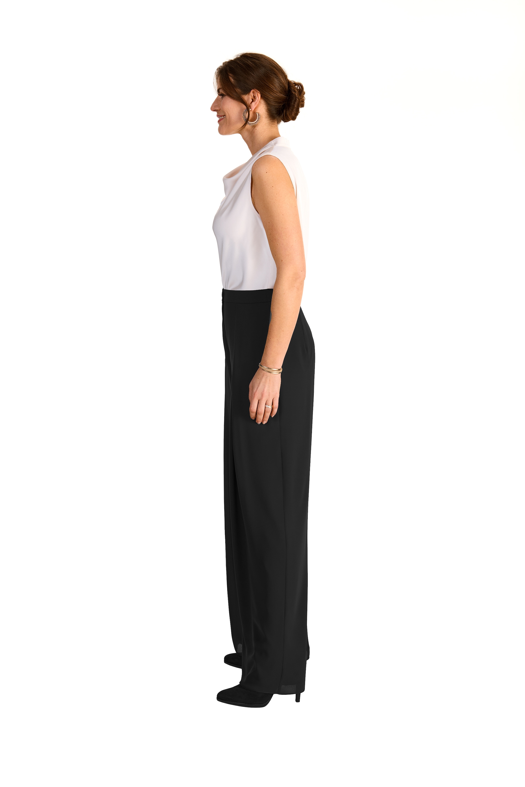HERMANN LANGE Collection Stoffhose, Sommerhose im Culotte-Stil