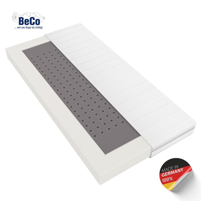 BECO Babymatratze »Kindermatratze Kaja, ergonomisch, hygienisch und strapazierfähig« 11 cm hoch Raumgewicht: 35 kg/m³ 1 Stk. tlg. Note GUT (2, 2)...