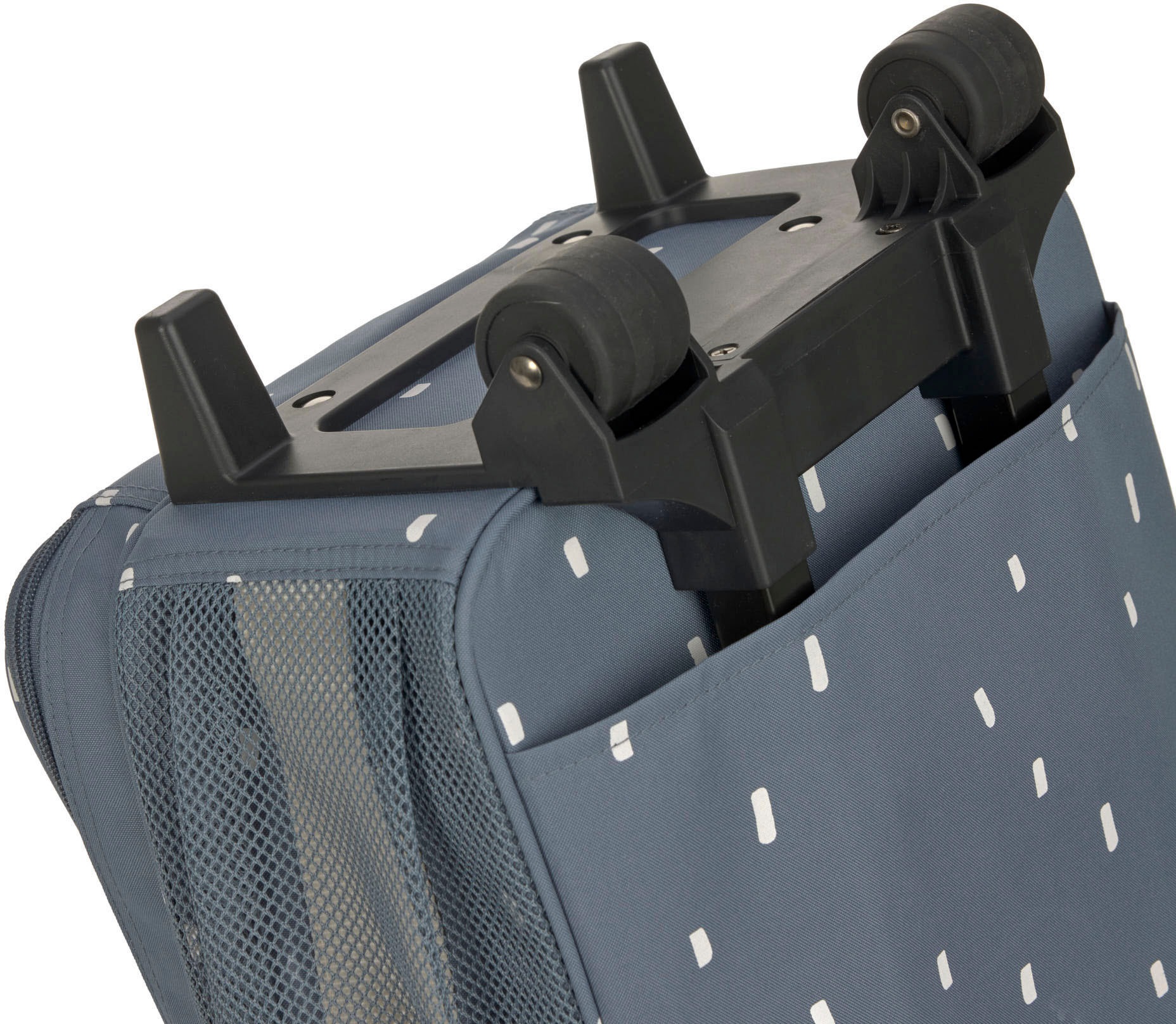 LÄSSIG Kinderkoffer »Happy Prints, Trolley, Midnight Blue«, 2 Rollen