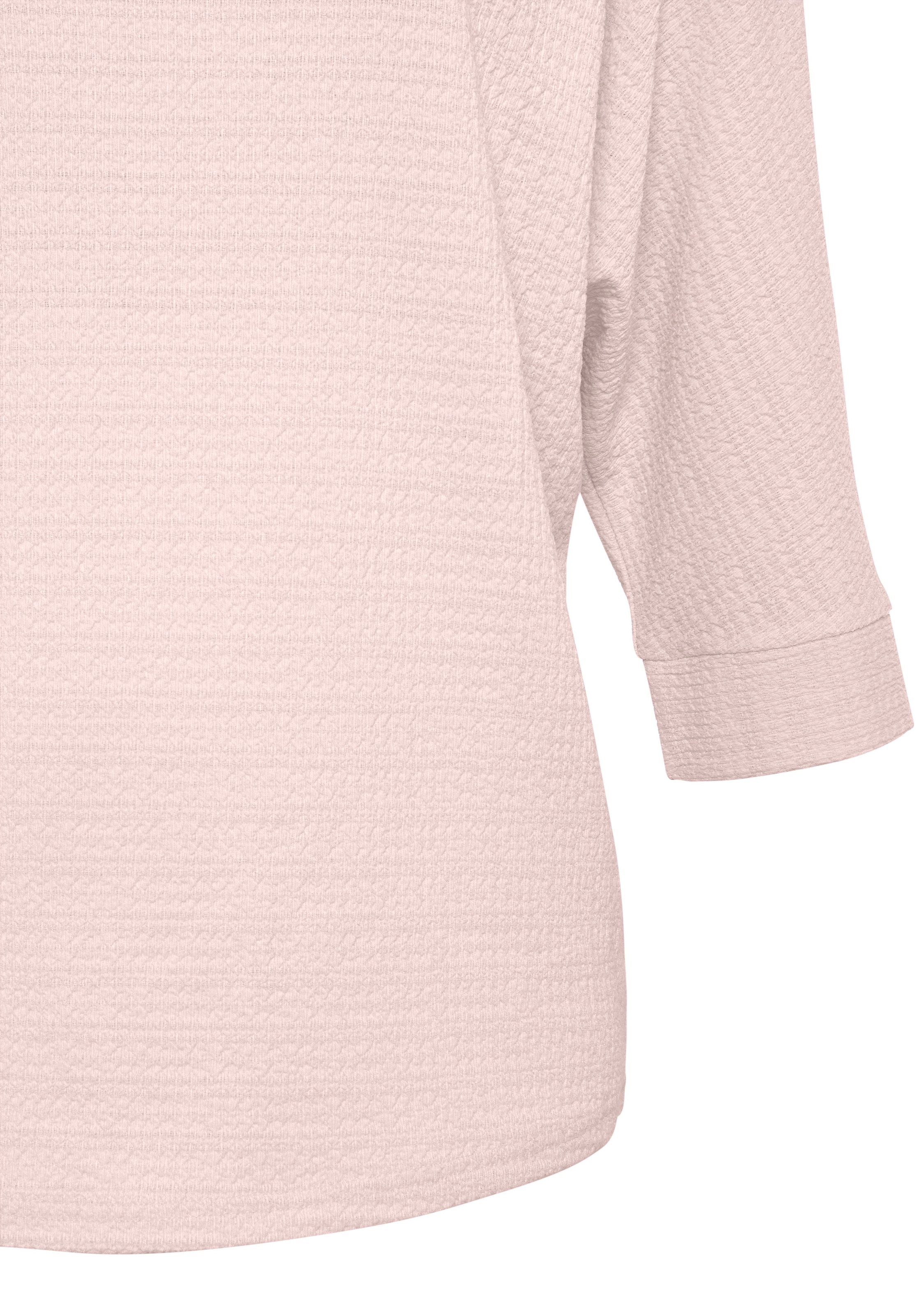 Vivance 3/4-Arm-Shirt »aus bügelfreier Crêpe-Qualität«