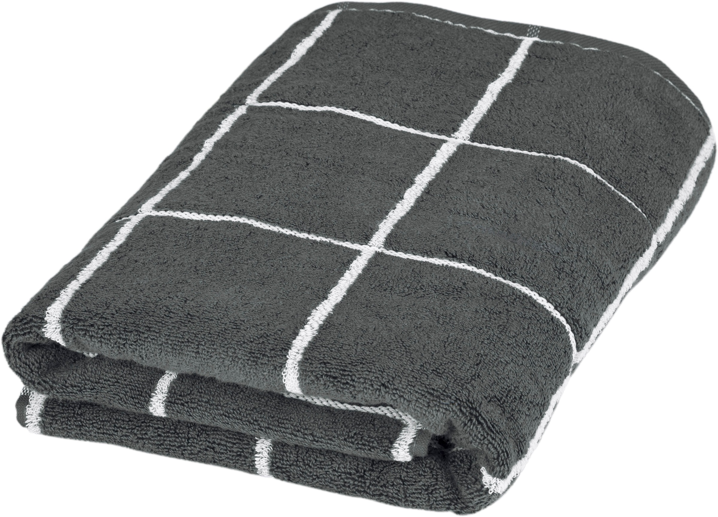 ROSS Duschtuch »Cashmere Überkaro«, (1 St.), in modischen Farben günstig online kaufen