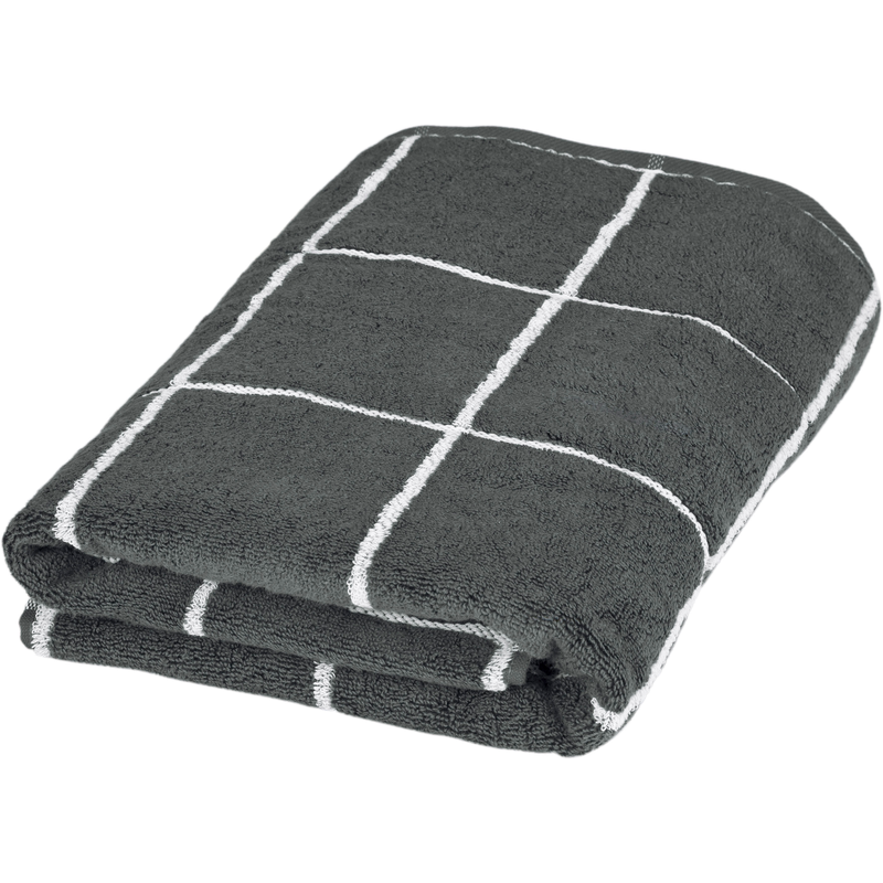 ROSS Duschtuch »Cashmere Überkaro« 100% Baumwolle, kariert, in modischen Karo Farben anthrazit Obermaterial: 100% Baumwolle B/L: 75 cmx140 cm