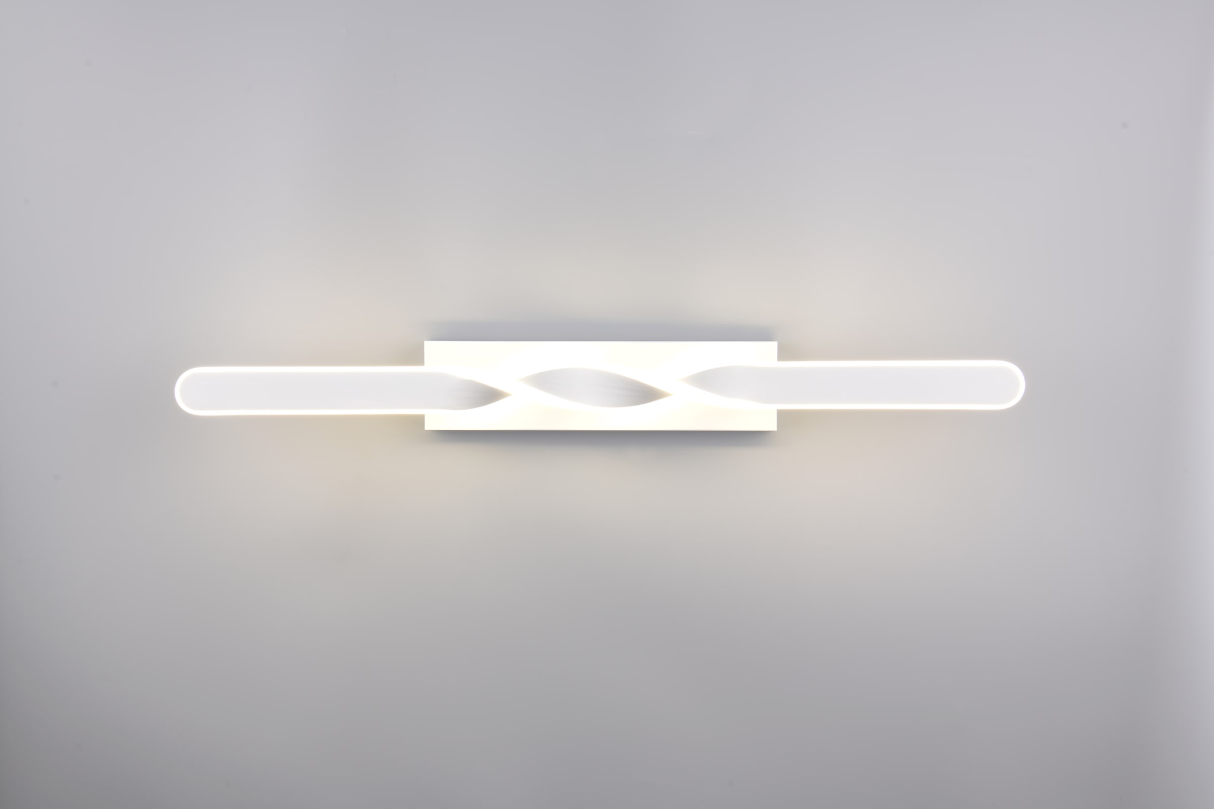 REALITY Leuchten LED Deckenleuchte »GINKO, LED Deckenlampe 18W 2100 Lumen 4000K kaltweiß, Schlafzimmer«, 1 flammig, Leuchtmittel LED-Board | LED fest integriert, als Wandlampe oder Deckenlampe montierbar, Breite 79 cm Höhe 12,5cm