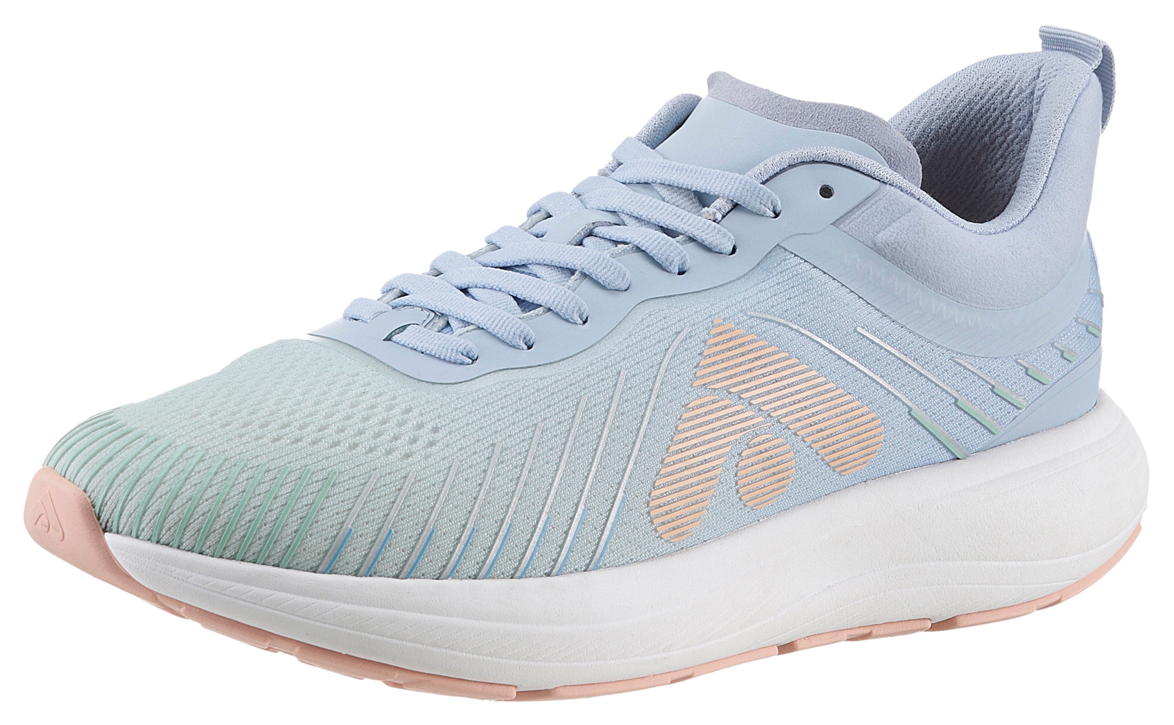 Fitflop Sneaker »FF RUNNER OMBRE-EDITION MESH RUNNING SNEAKERS«, mit NEODYNAMIC-Ausstattung, Freizeitschuh, Halbschuh, Schnürschuh