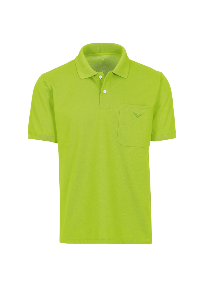 Trigema Poloshirt »TRIGEMA Polohemd mit Brusttasche«, (1 tlg.)