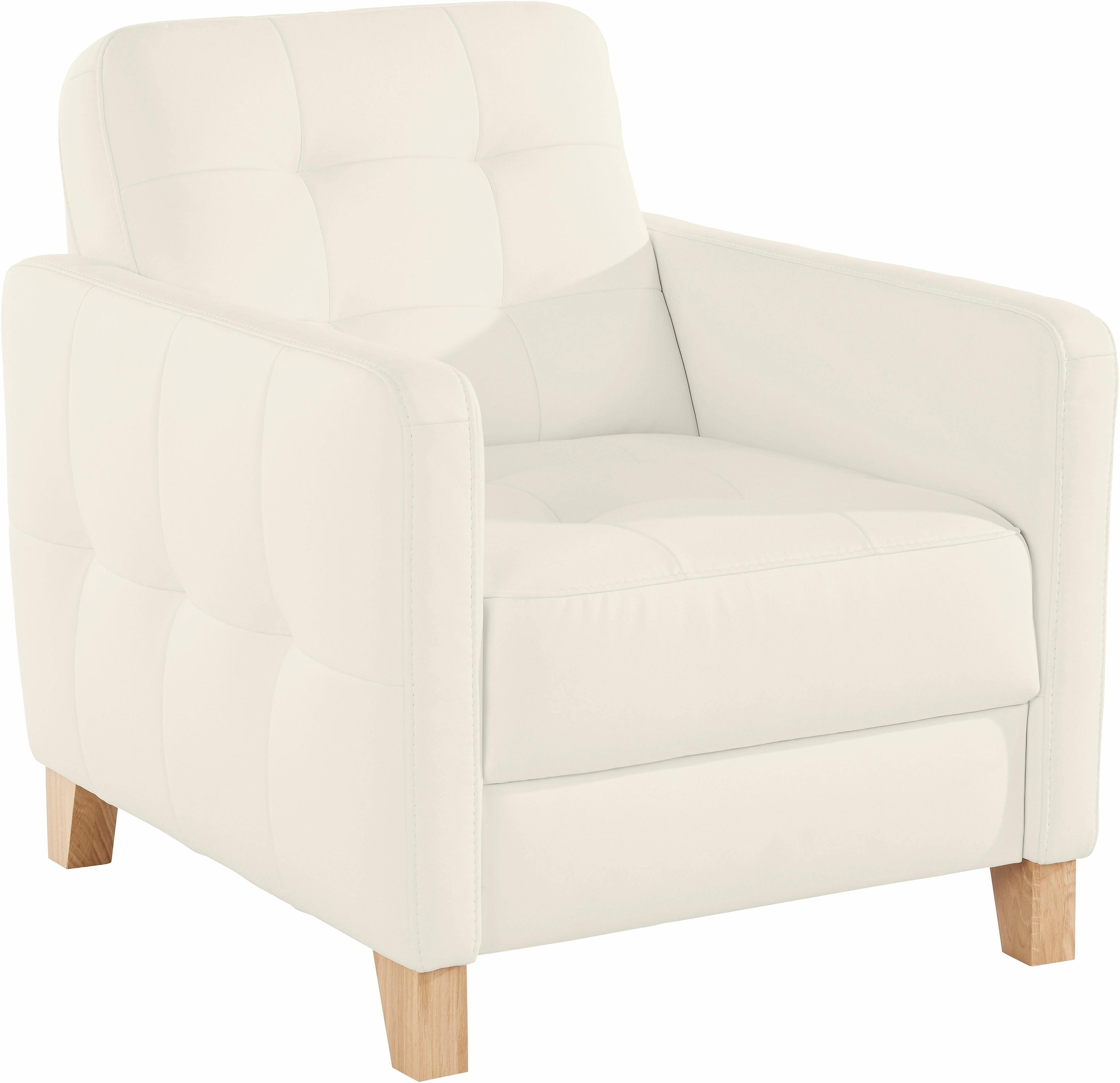 exxpo - sofa fashion Sessel »Elio, Loungesessel, aufwendige Detailverarbeit günstig online kaufen