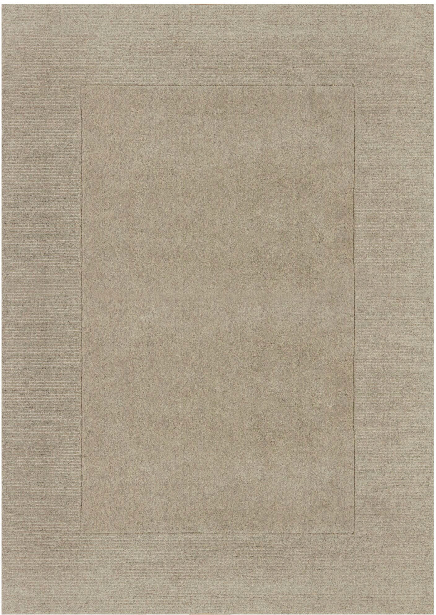 Wollteppich „Tuscany“, rechteckig Natur 8 mm B/L: 160 cm x 230 cm – 8 mm