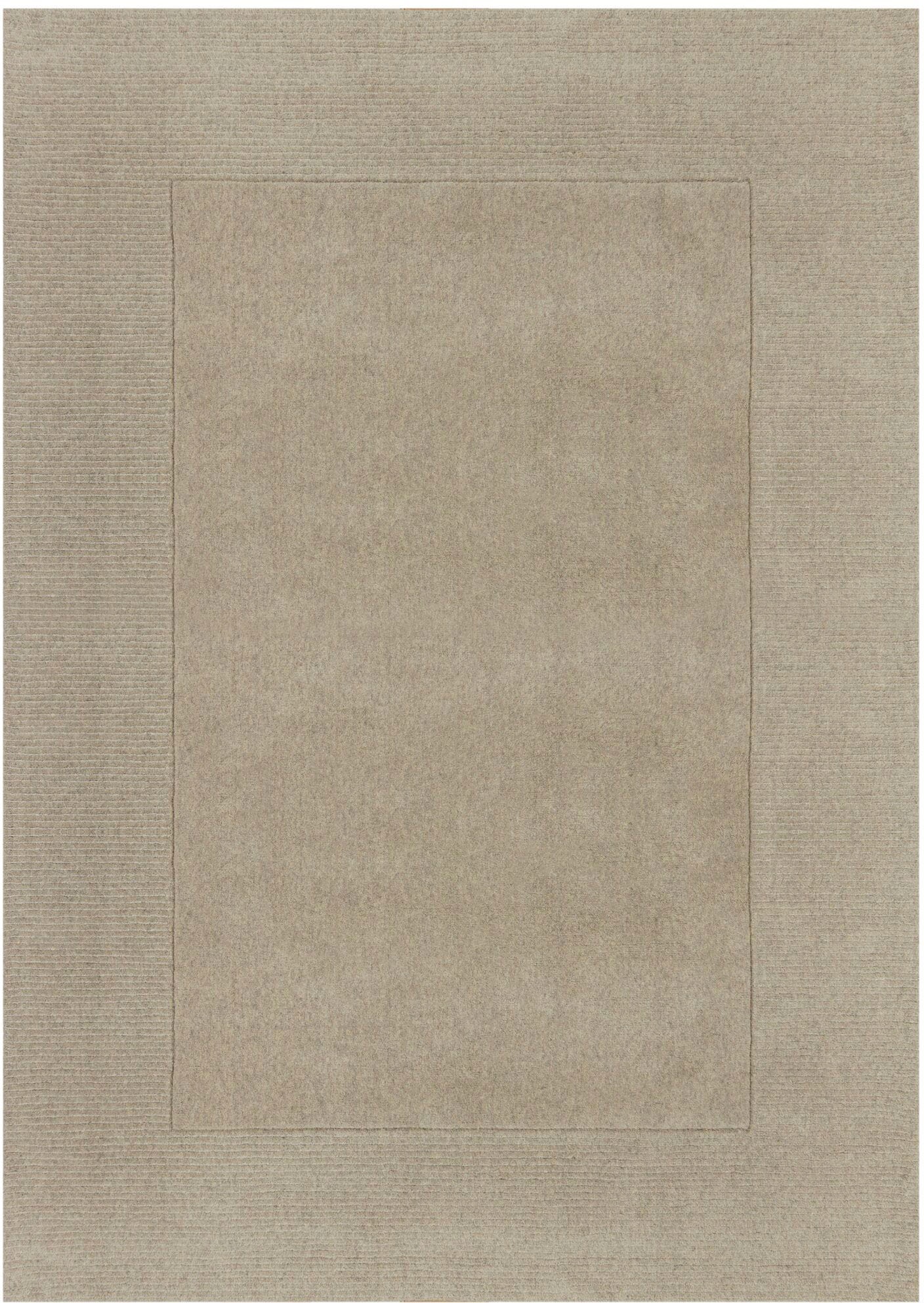 Wollteppich „Tuscany“, rechteckig Natur 8 mm B/L: 160 cm x 230 cm – 8 mm