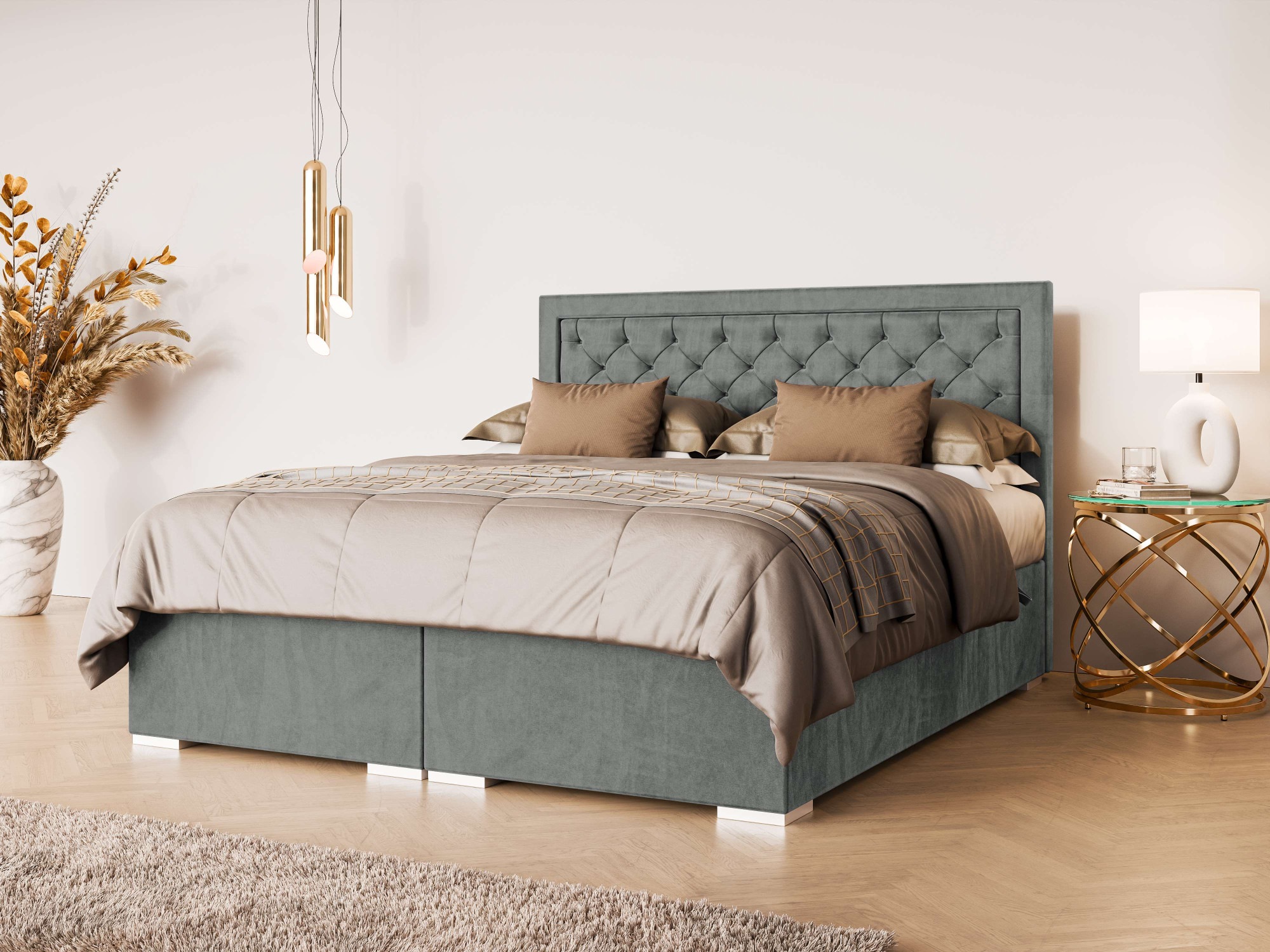 Leonique Polsterbett »SACY mit Matratze und Topper, in 2 Breiten (160 und 1 günstig online kaufen