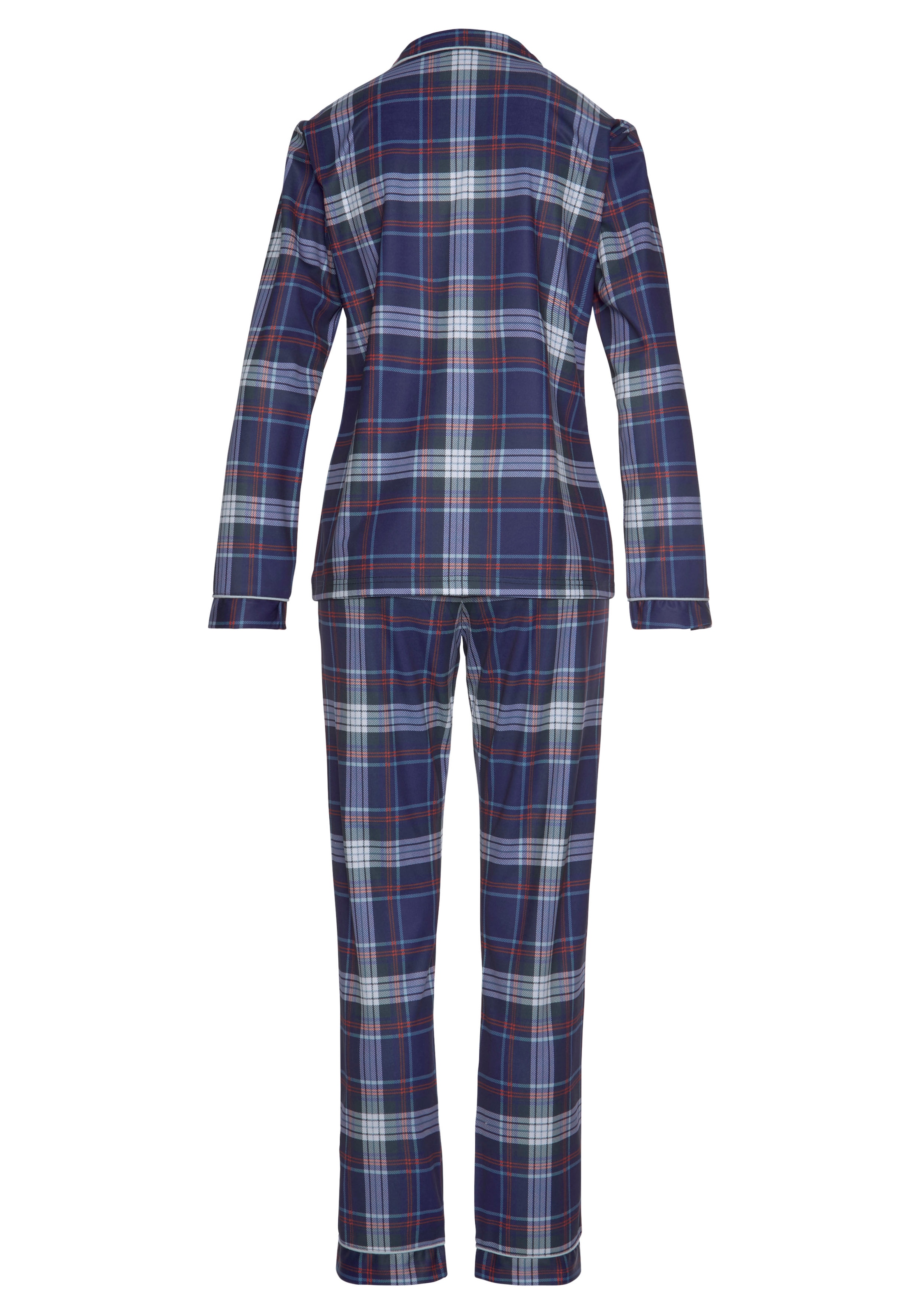kaufen Allover-Karomuster Flanell mit Pyjama, günstig H.I.S aus