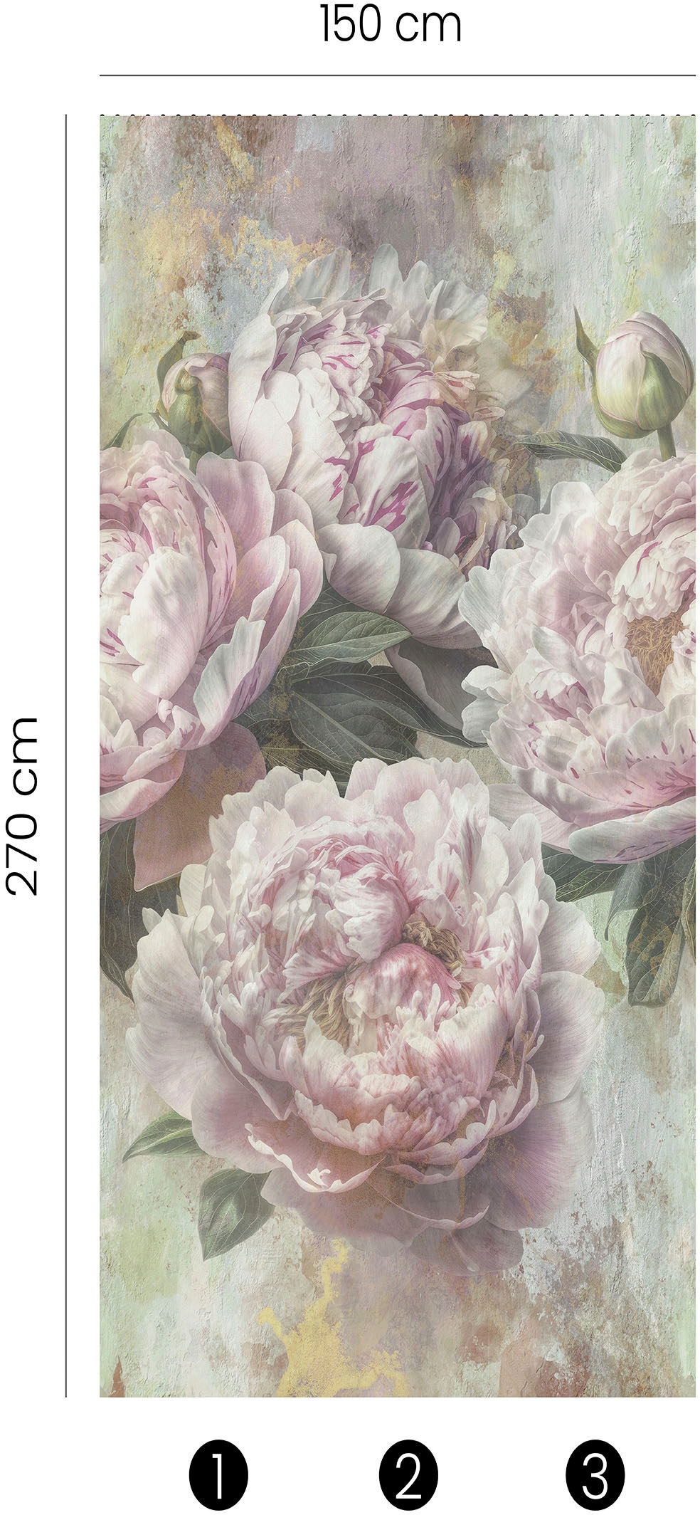 Fashion for walls Fototapete »Snow White« gemustert glatt Phthalate frei