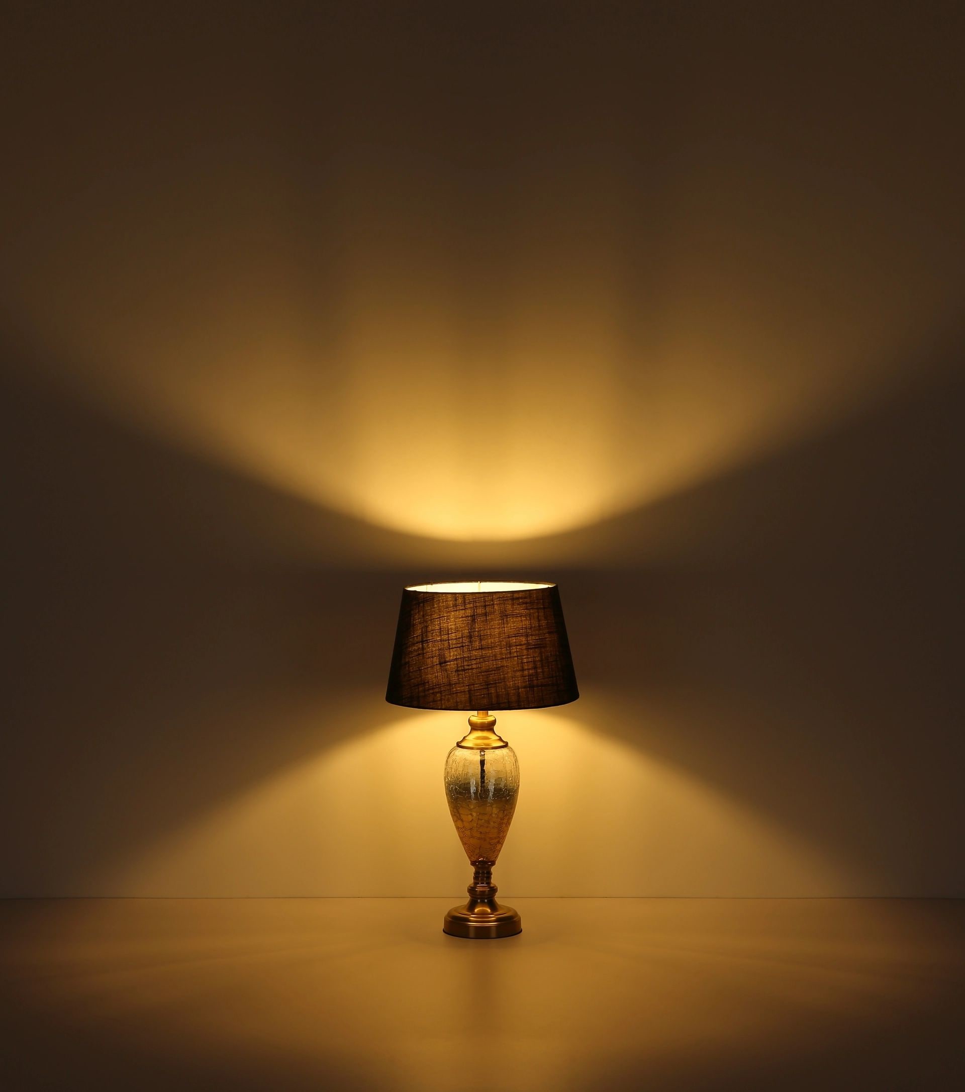 GLOBO LIGHTING Tischleuchte »LEILA«, Leuchtmittel E27 | ohne Leuchtmittel, Wippschalter am Kabel