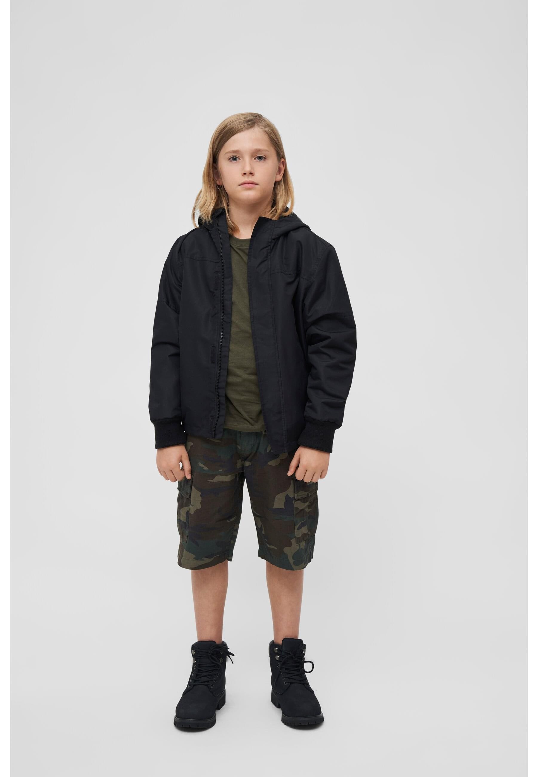 Brandit Allwetterjacke »Brandit Unisex Kids Windbreaker Frontzip« 1 Stk. tlg. mit Kapuze