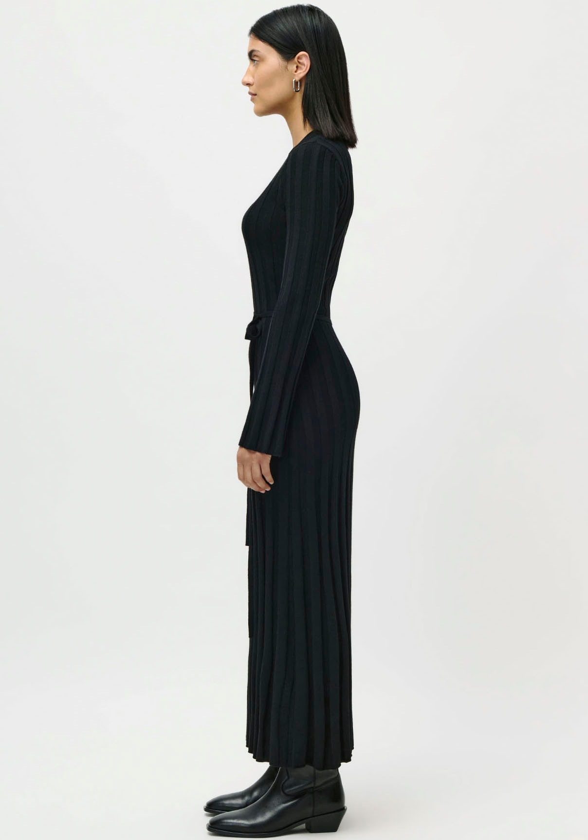 LeGer Strickkleid »Tamina, LeGer by Lena Gercke« Ohne Tasche Regular fit mit Rundhalsausschnitt