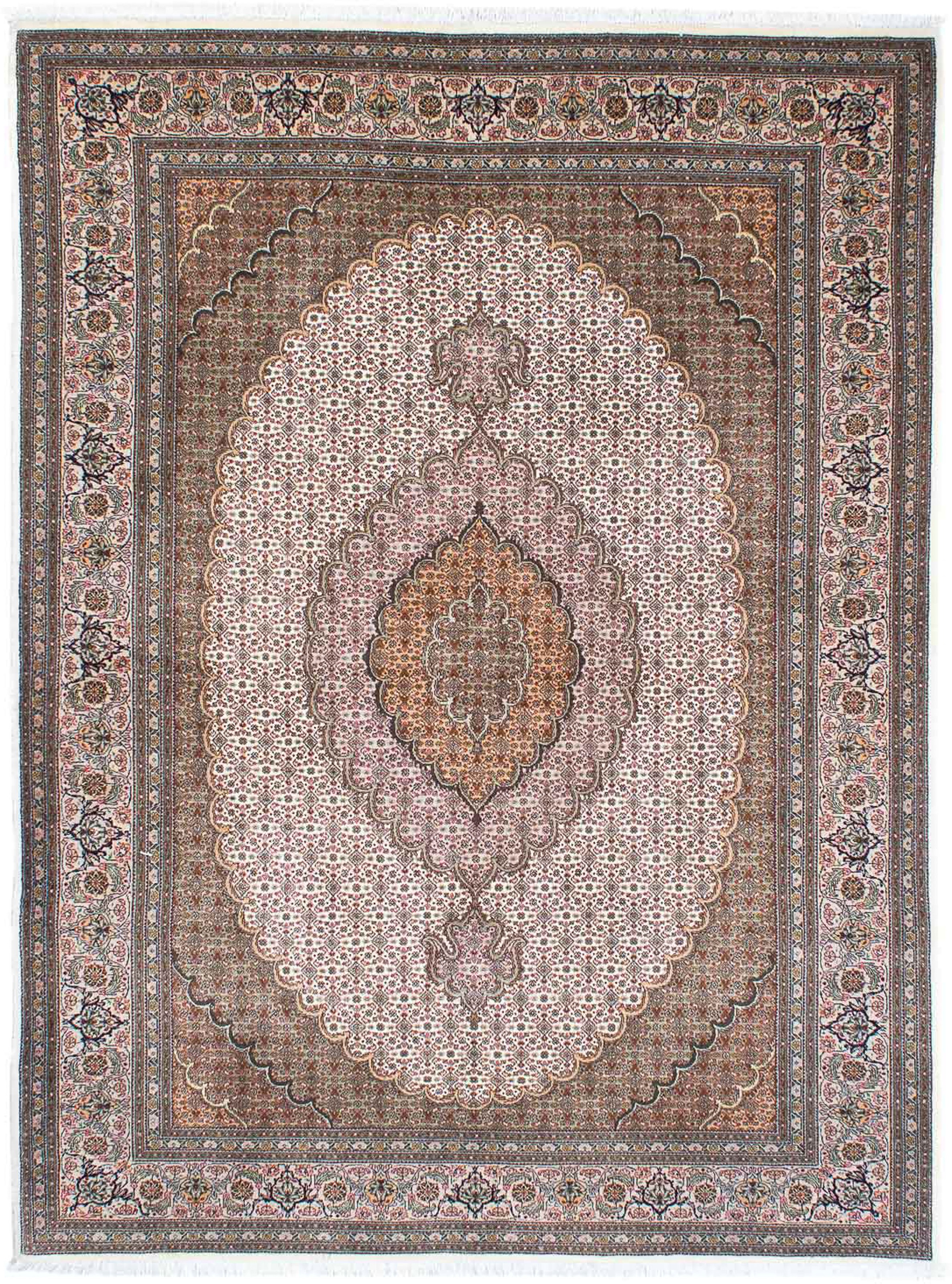 morgenland Orientteppich »Perser - Täbriz - 208 x 150 cm - beige«, rechteck günstig online kaufen