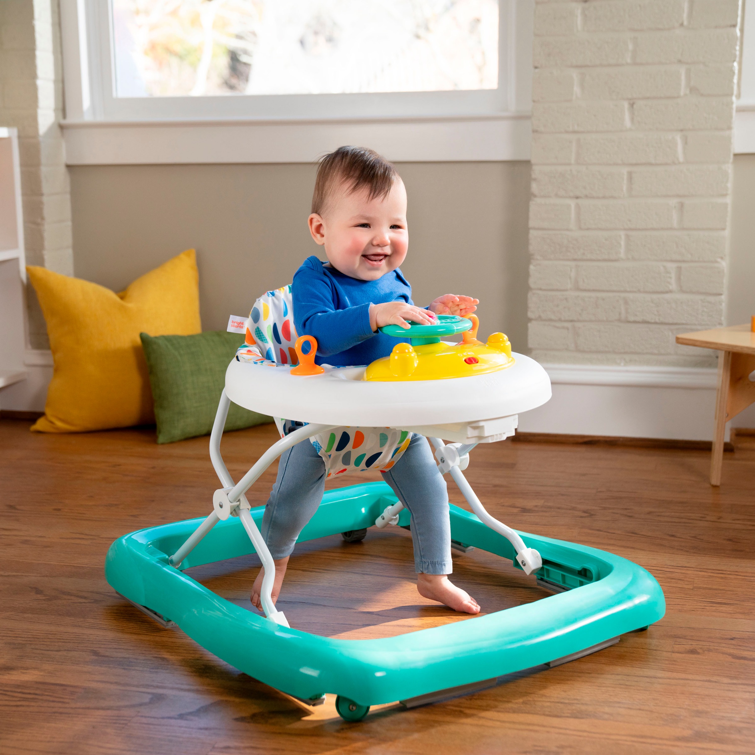 Bright Starts Lauflernhilfe »Ready to Roll Lights & Sounds Walker«, mit Licht- und Soundeffekt