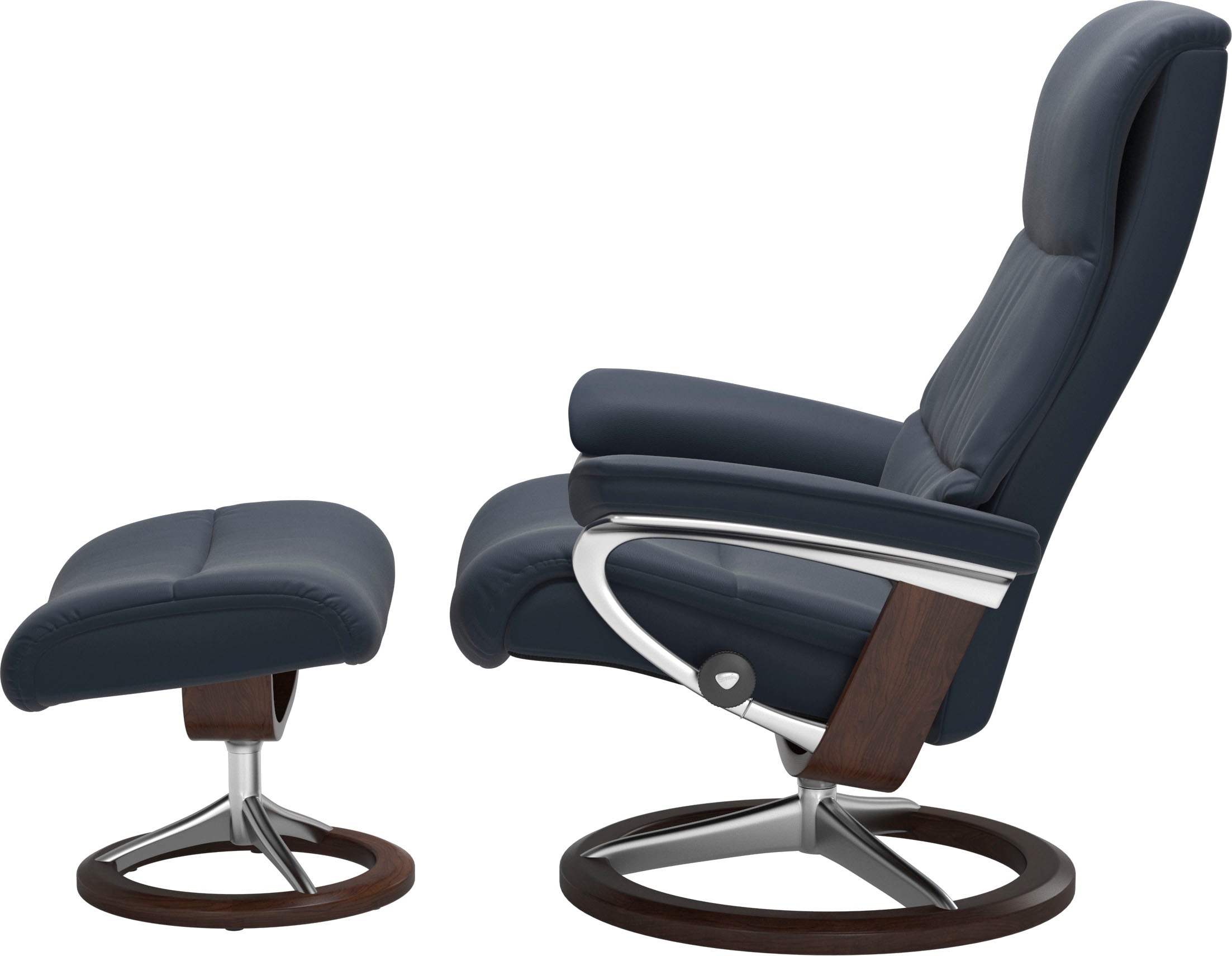 Stressless® Fußhocker »View«, mit Signature Base,Gestell Braun
