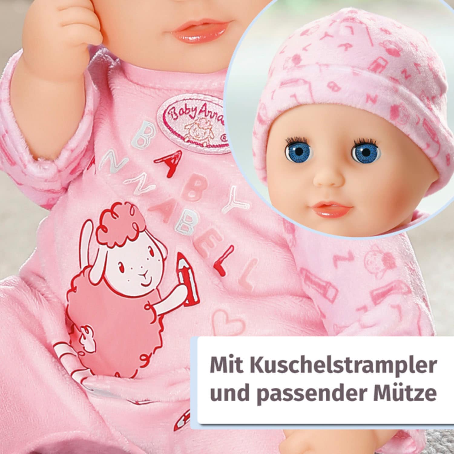 Baby Annabell Babypuppe »Little Annabell, 36 cm«, mit Schlafaugen