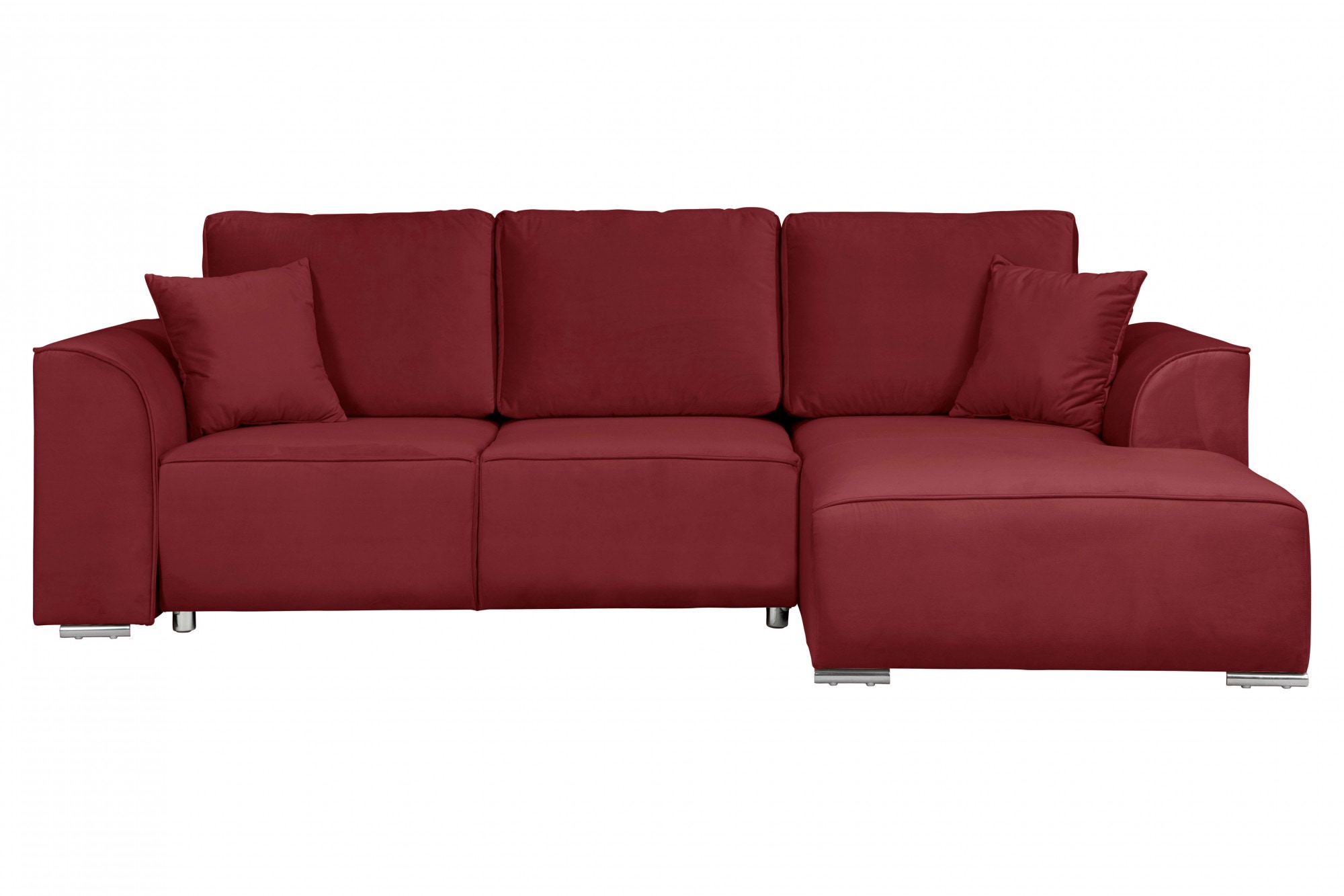 OTTO home Ecksofa »BEATRICE optionale Schlafsofa mit Bettkasten, B/T/H: 265 günstig online kaufen