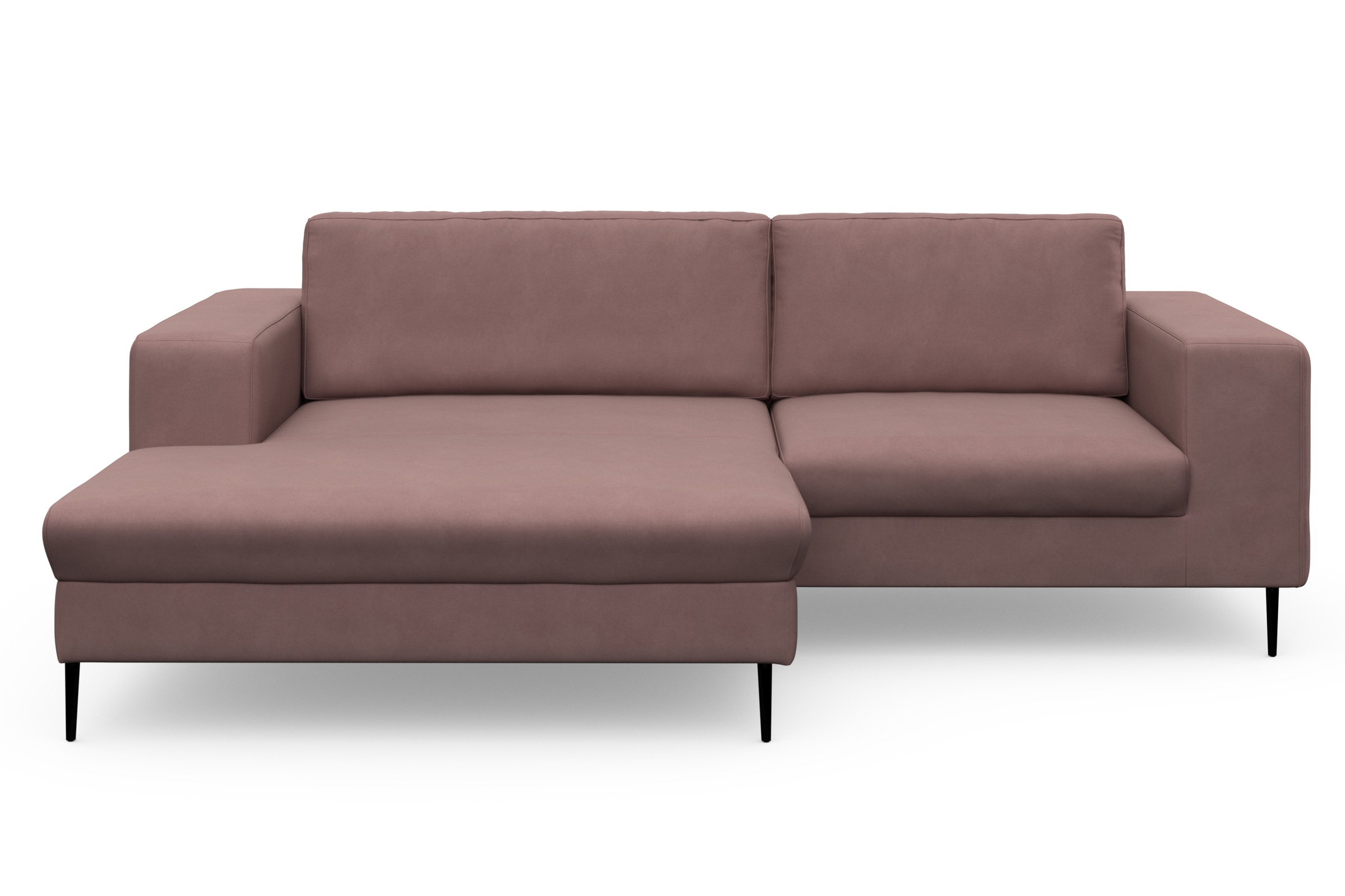 DOMO collection Ecksofa »Modica kompakt und elegant, Breite 244, L-Form« mo günstig online kaufen