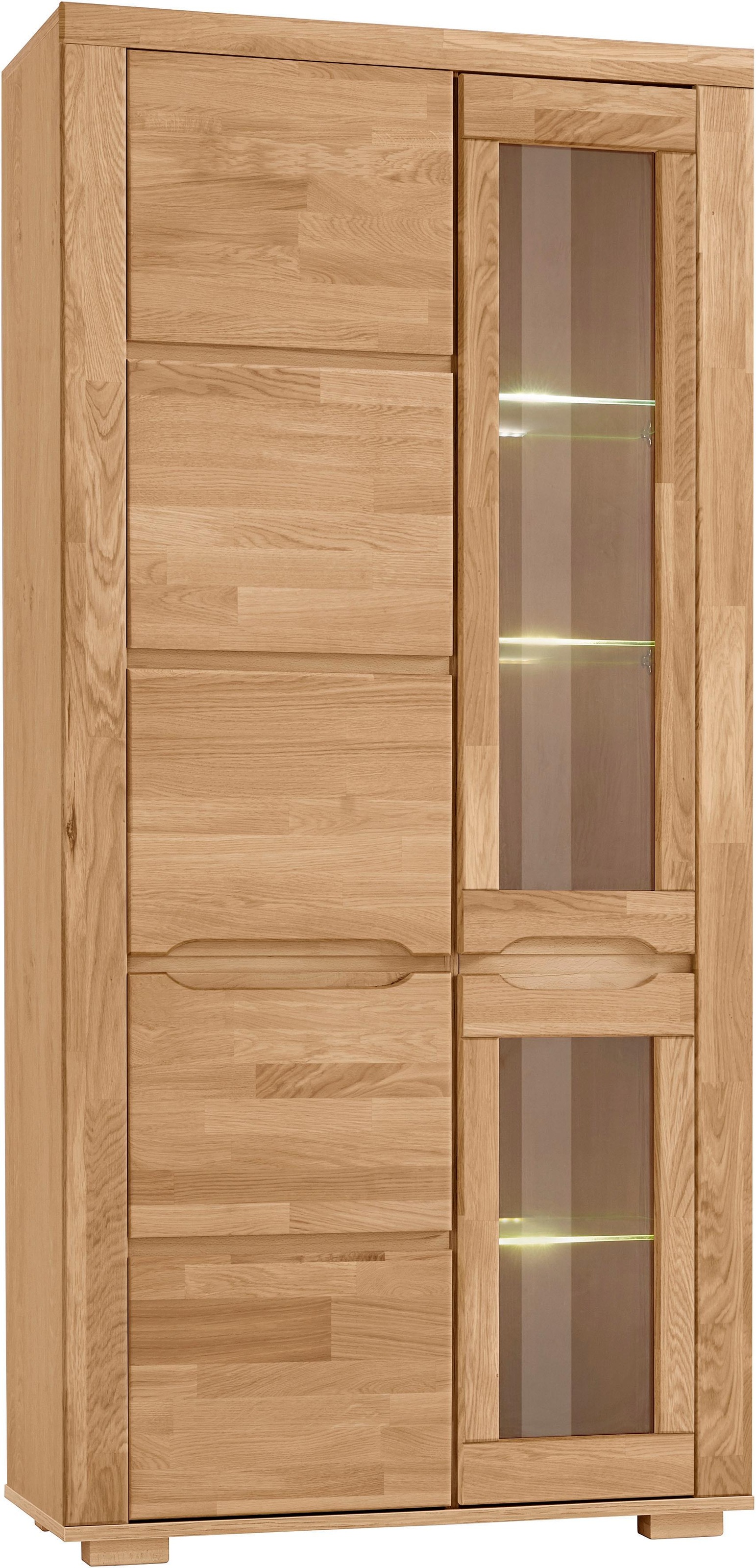 Home affaire Vitrine »DENIS70, Wohnzimmer, viel Stauraum, verstellbaren Ein günstig online kaufen