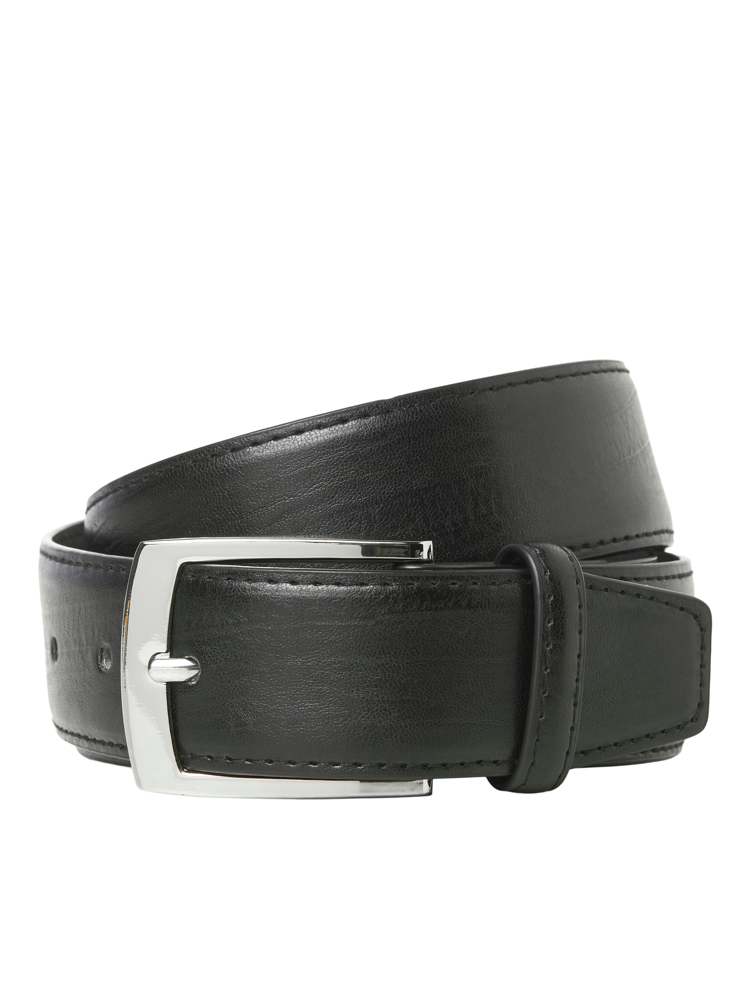 JACK & JONES Ledergürtel »JACMARKUS BELT NOOS« Black