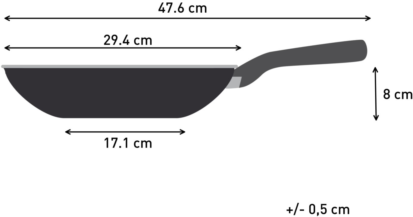 Tefal Wok »Wokpfanne Virtuoso Induktion 28 cm« Edelstahl 1 Stk. tlg. hochwertiger Premium-Edelstahl,  unversiegelt, für alle Herdarten