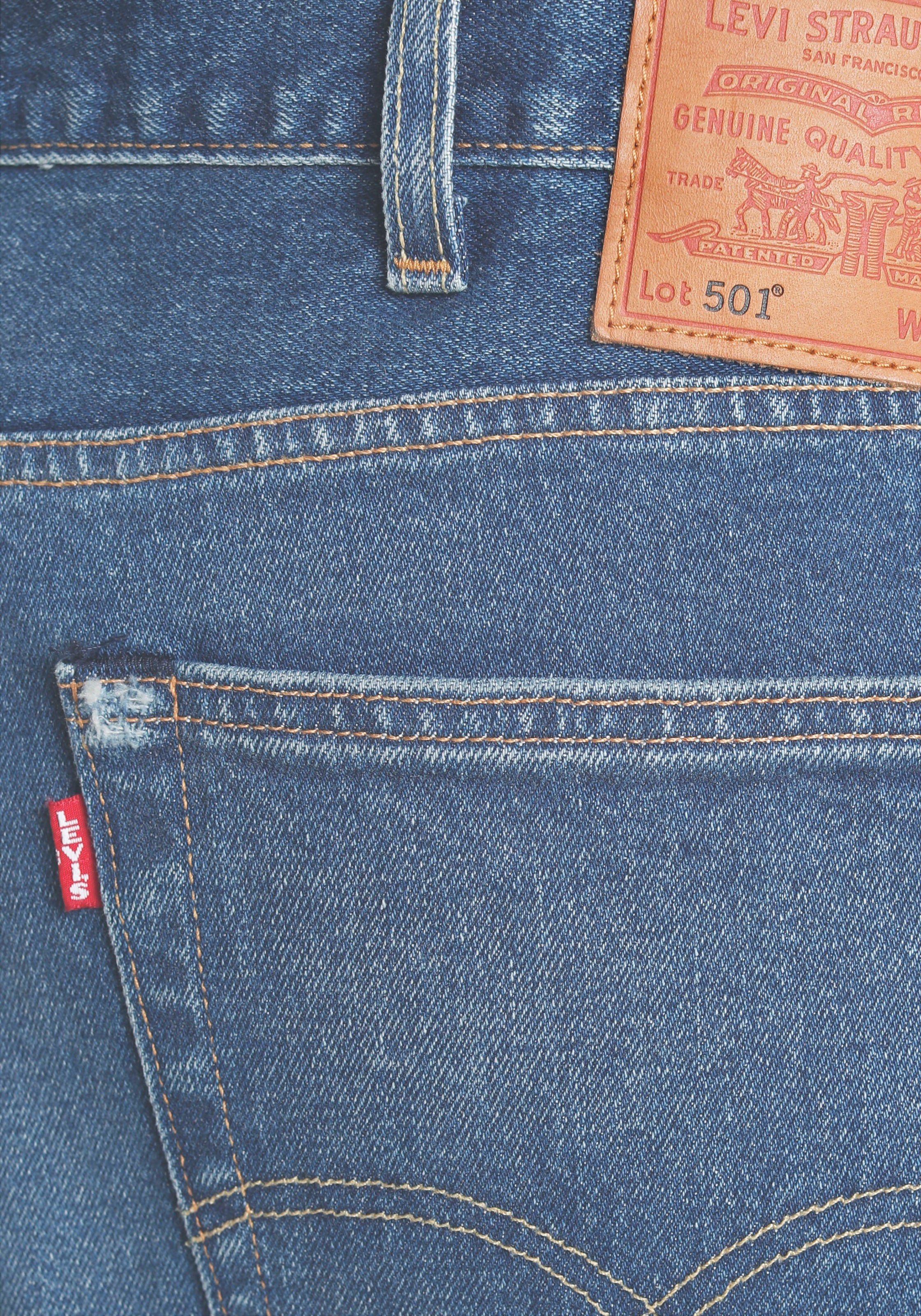 Levi's® Plus Jeansbermudas »501 HEMMED SHORTS«, mit Stretchanteil