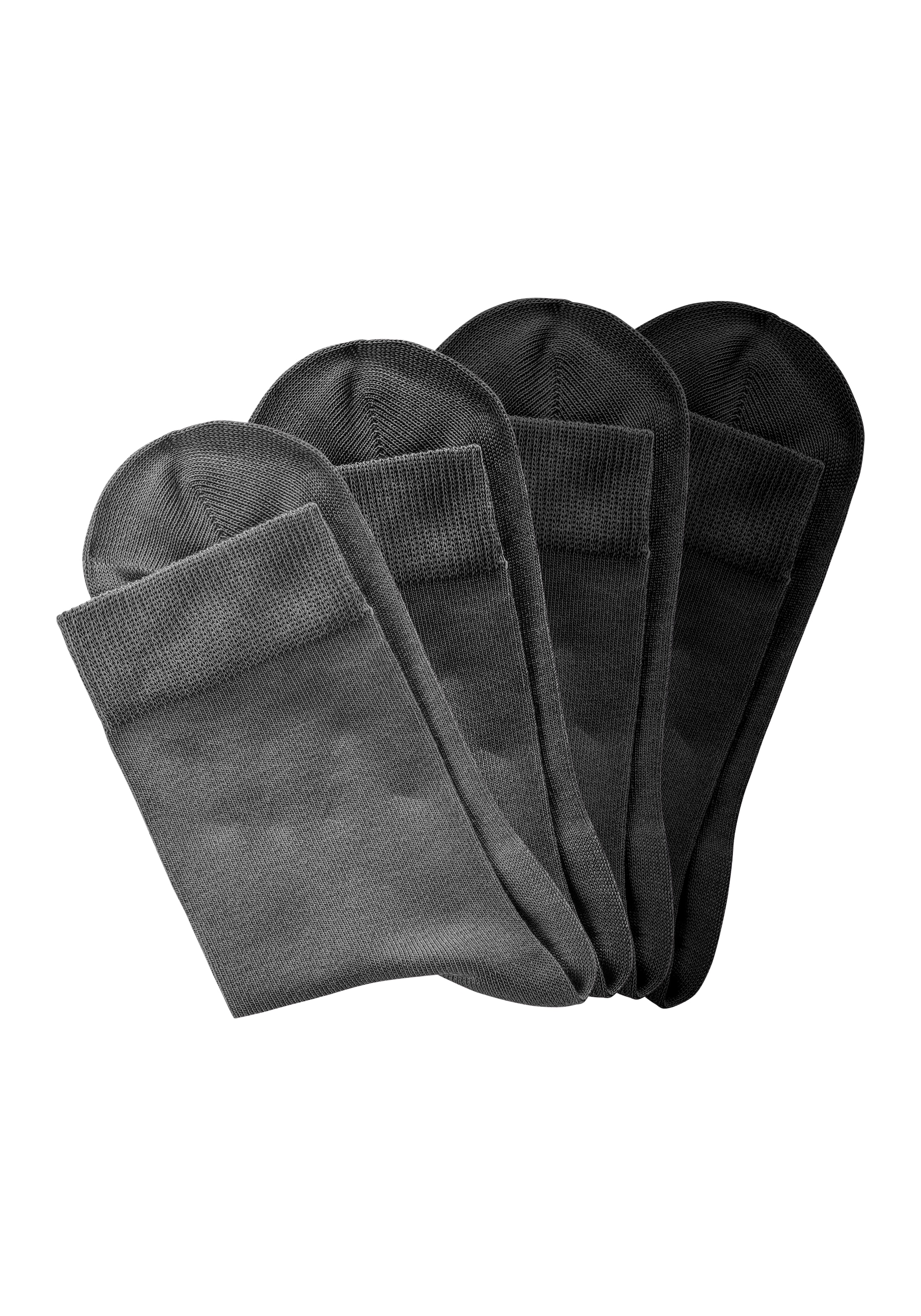 H.I.S Socken, (Packung, 4 Paar), in unterschiedlichen Farbzusammenstellungen