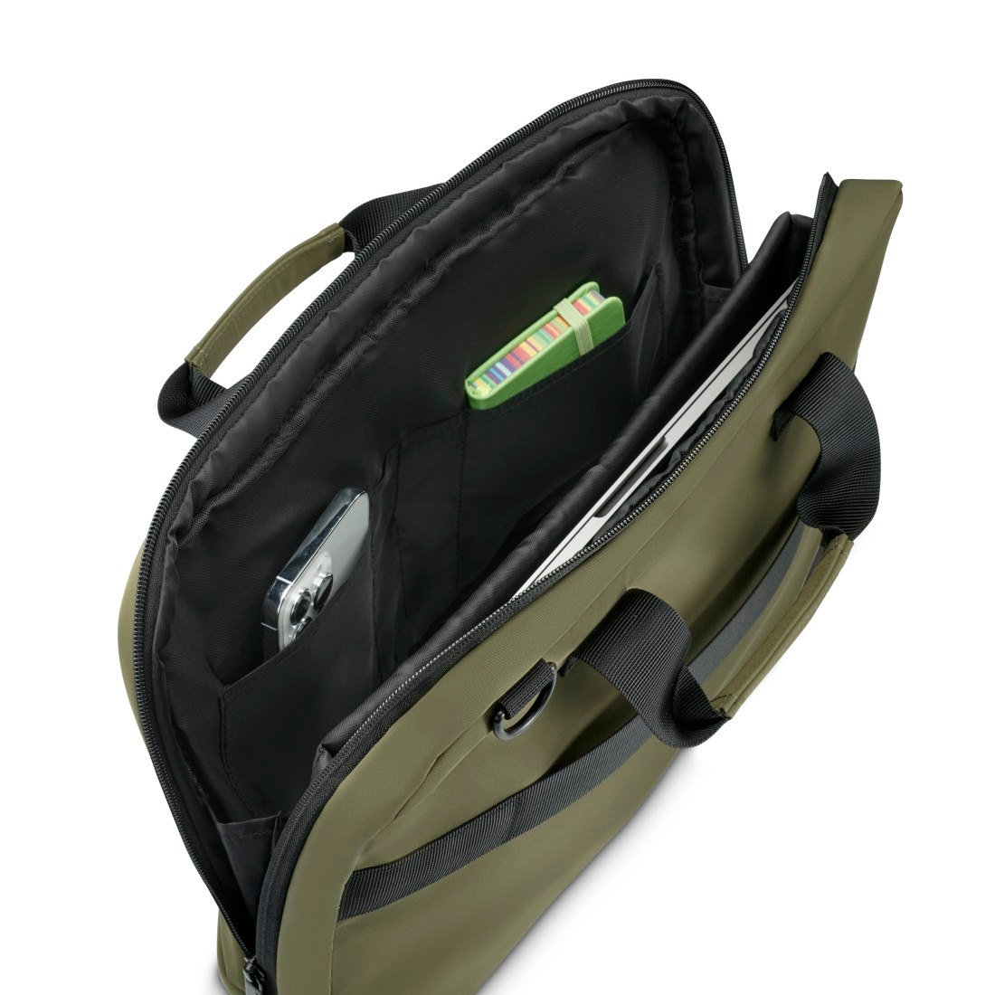 Hama Laptoptasche »Laptoptasche 15,6“ – 16,2“ (leicht, gepolstert, wasserfest, 2 Fächer)«, Nachhaltig, recycled