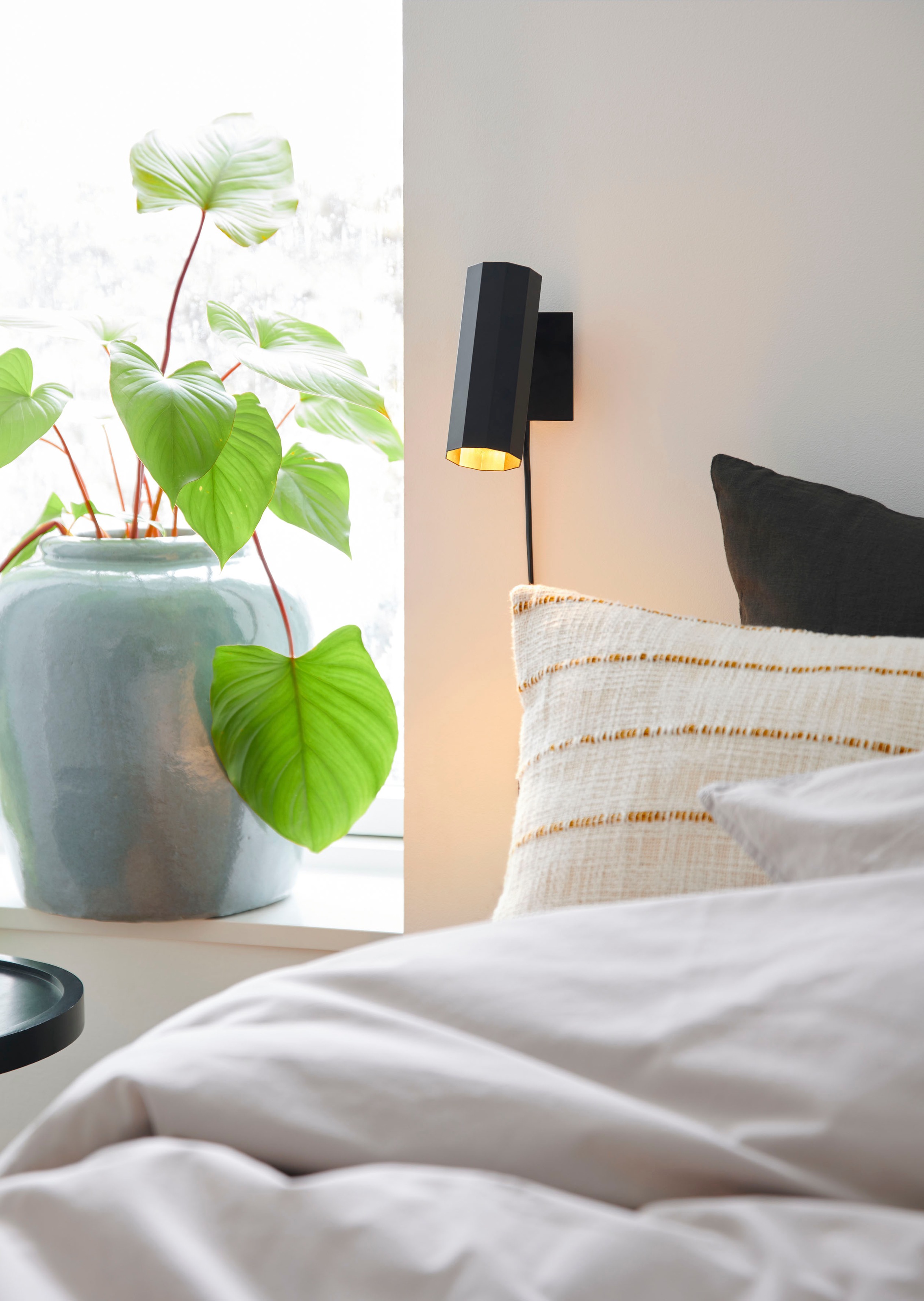Nordlux Wandleuchte »Alanis«, Leuchtmittel GU10 | ohne Leuchtmittel, Minimalistisches Design, 10-seitiges Profil, inkl. 2W LED-Modul