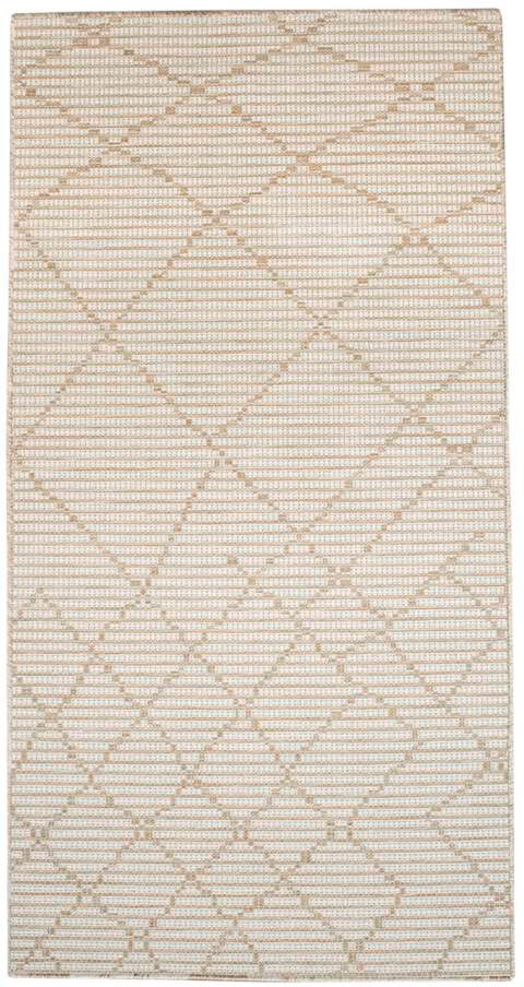 Carpet City Outdoorteppich »PALM3526«, rechteckig, 5 mm Höhe, Wetterfest & UV-beständig, für Balkon, Terrasse, Küche, flach gewebt