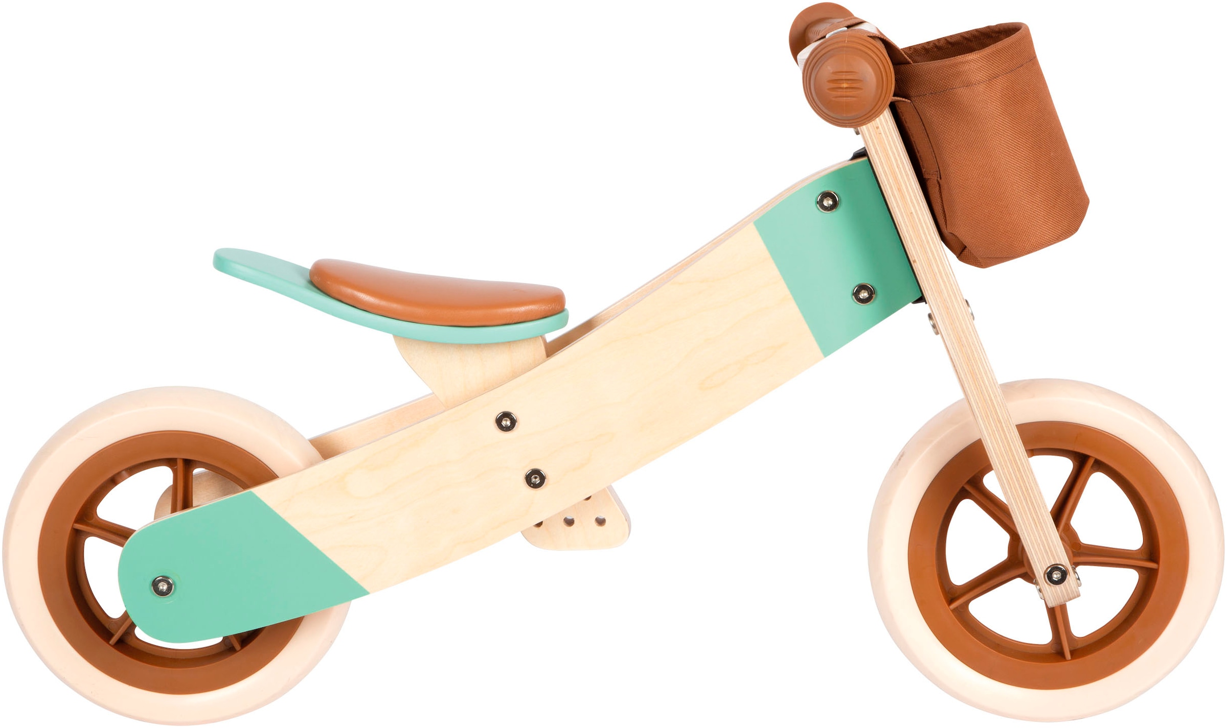 Small Foot Laufrad »Maxi braun«, mitwachsend