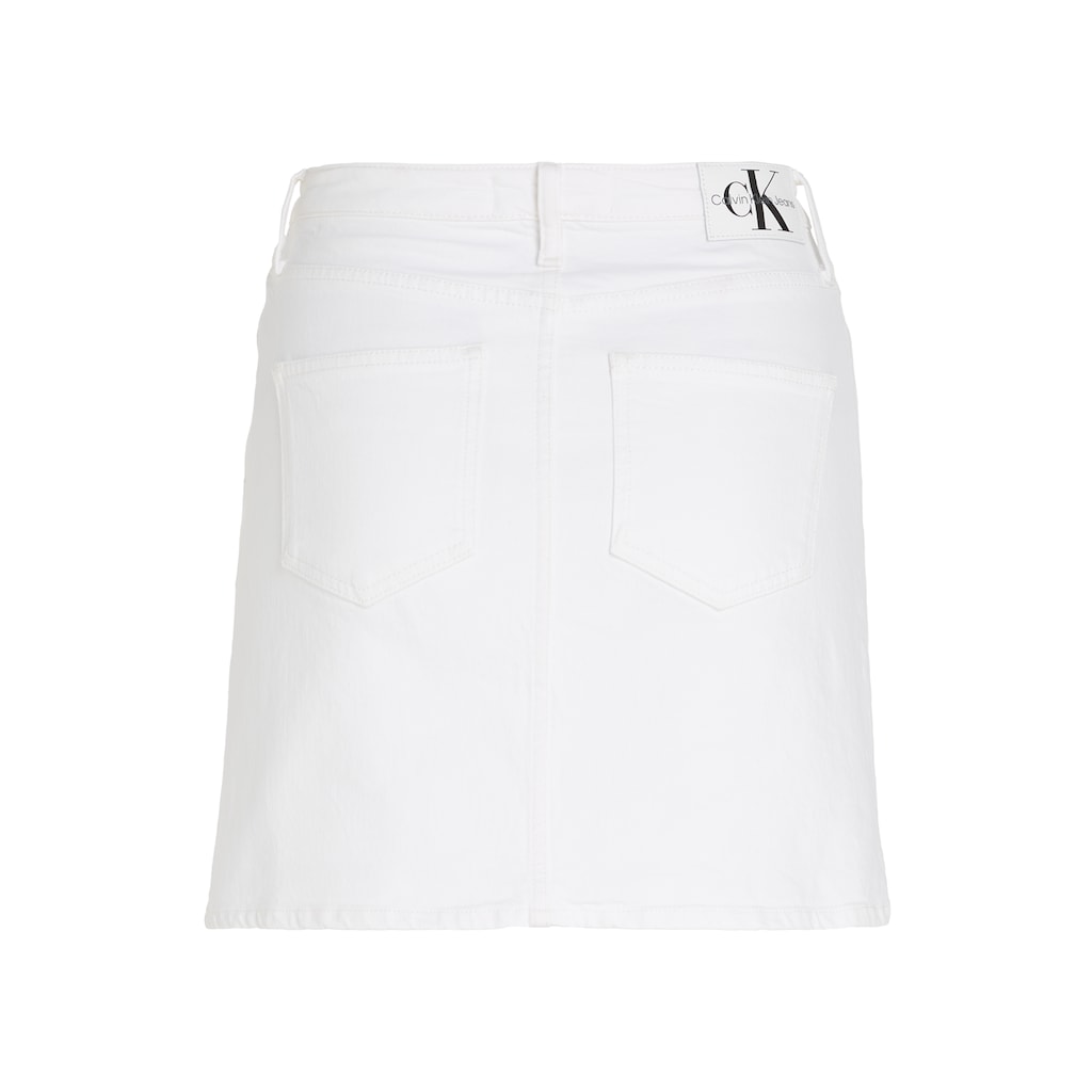 Calvin Klein Jeans Midirock »HR A-LINE MINI SKIRT«, im 5-Pocket-Style