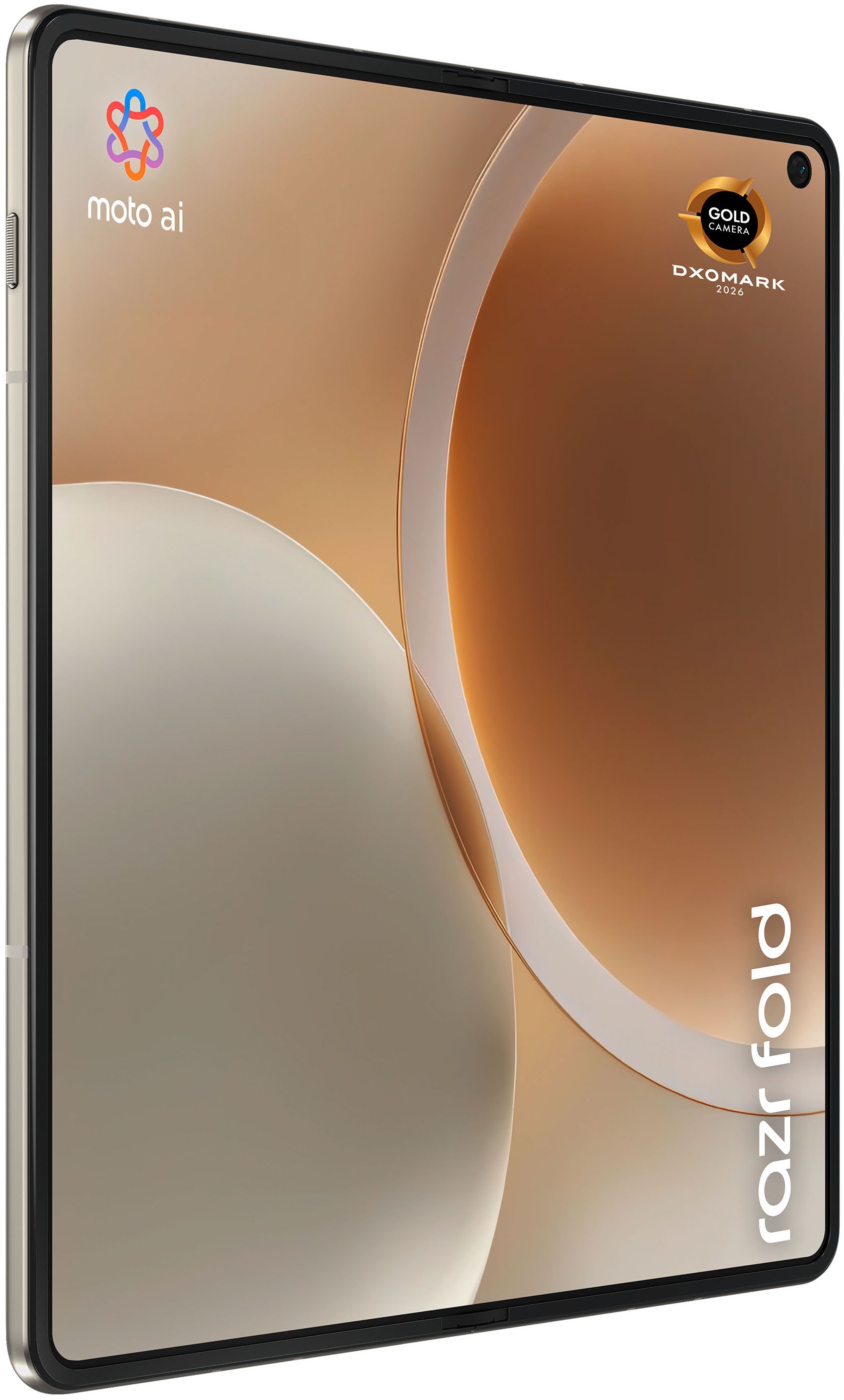 Motorola Smartphone »razr fold« PANTONE® Lily White