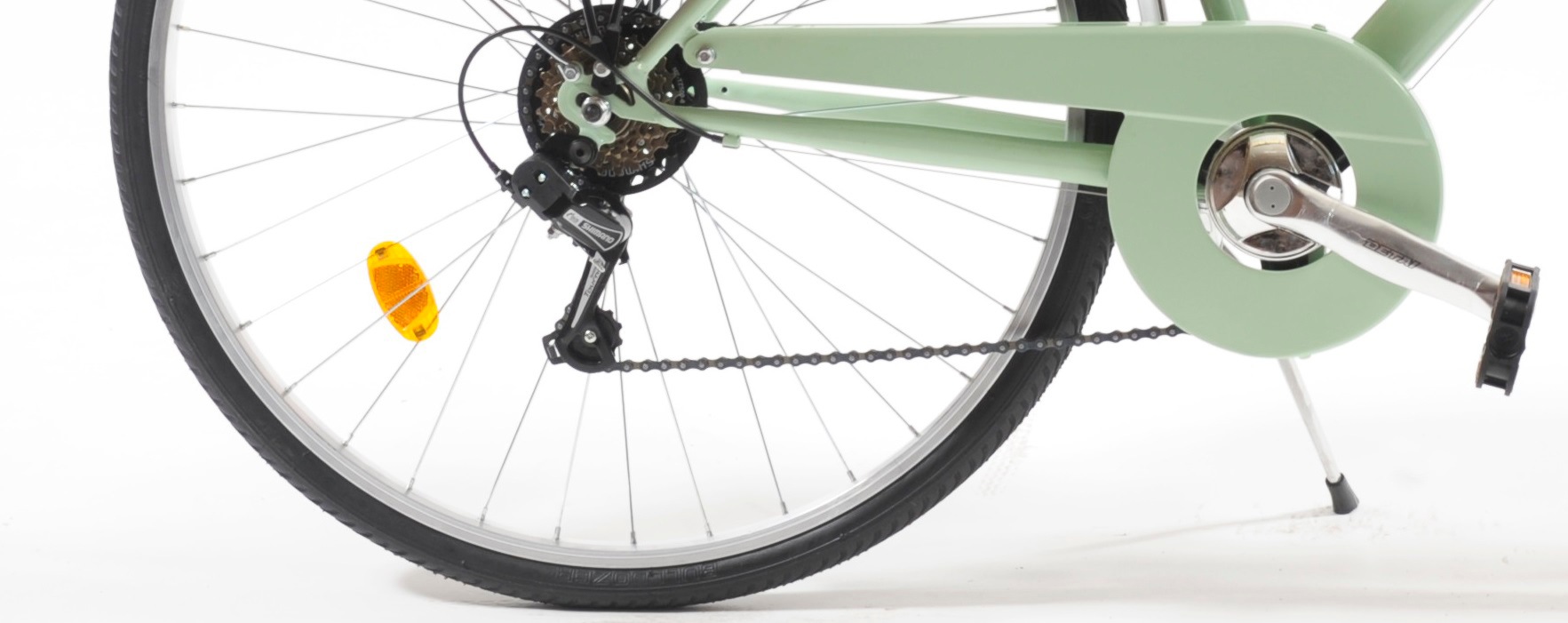 VENICE - I love Italy Cityrad »Citybike 605 Lady«, 6 Gang, Kettenschaltung, für Damen, Kettenschaltung