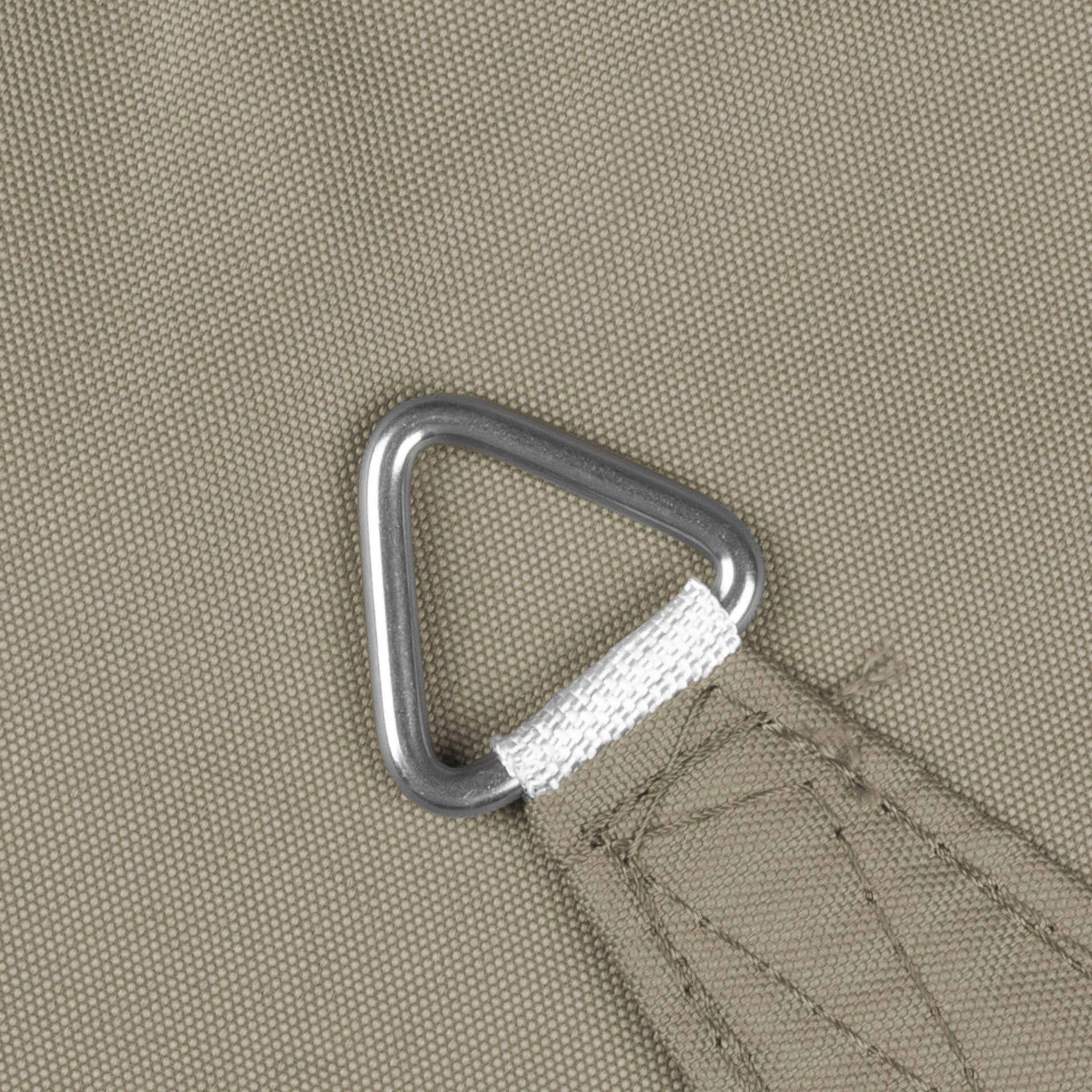 Windhager Sonnensegel »Cannes Dreieck«, 5x5x5m, taupe