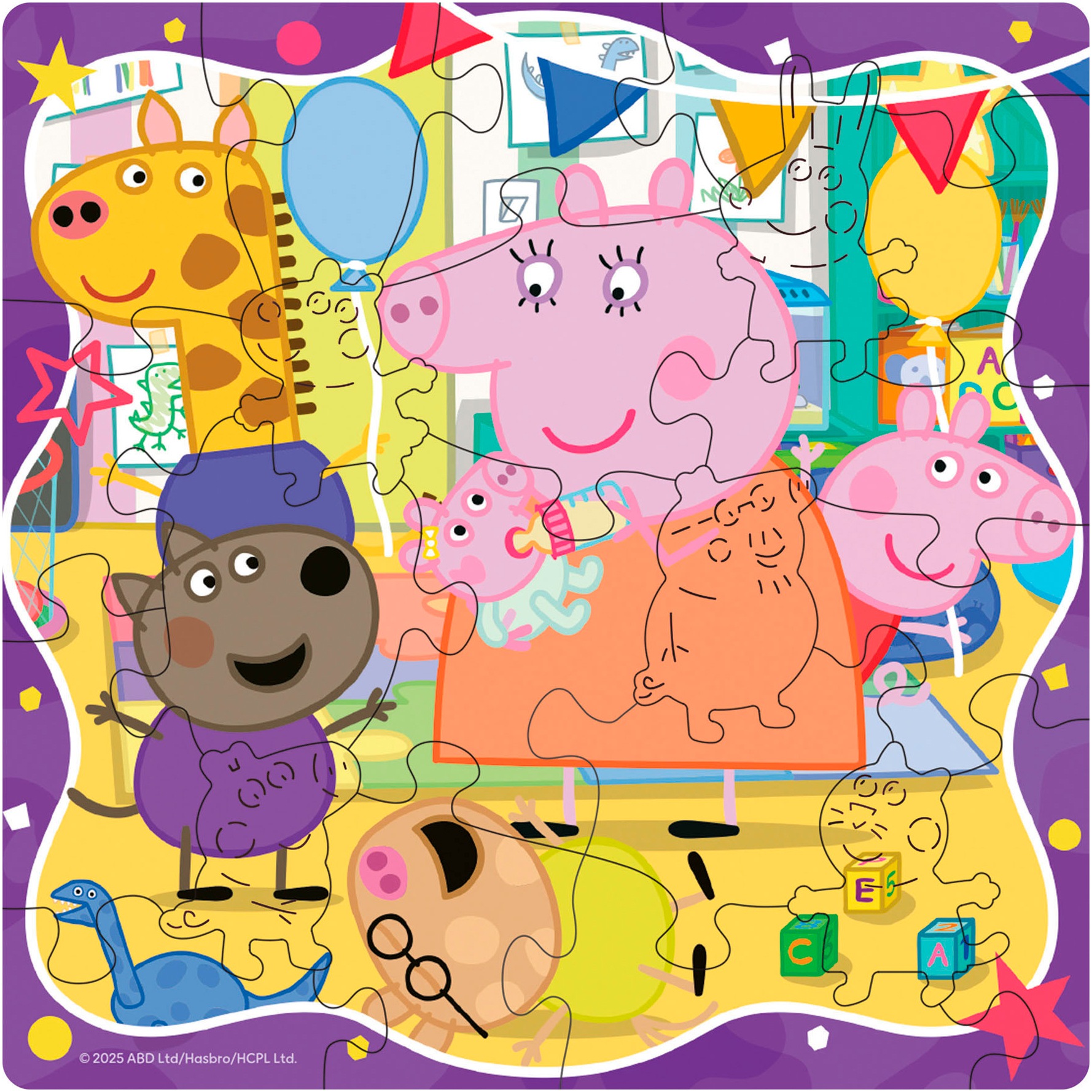 Ravensburger Puzzle »Peppa Wutz - Peppa Pig Freundschaftsparty« Made in Europe