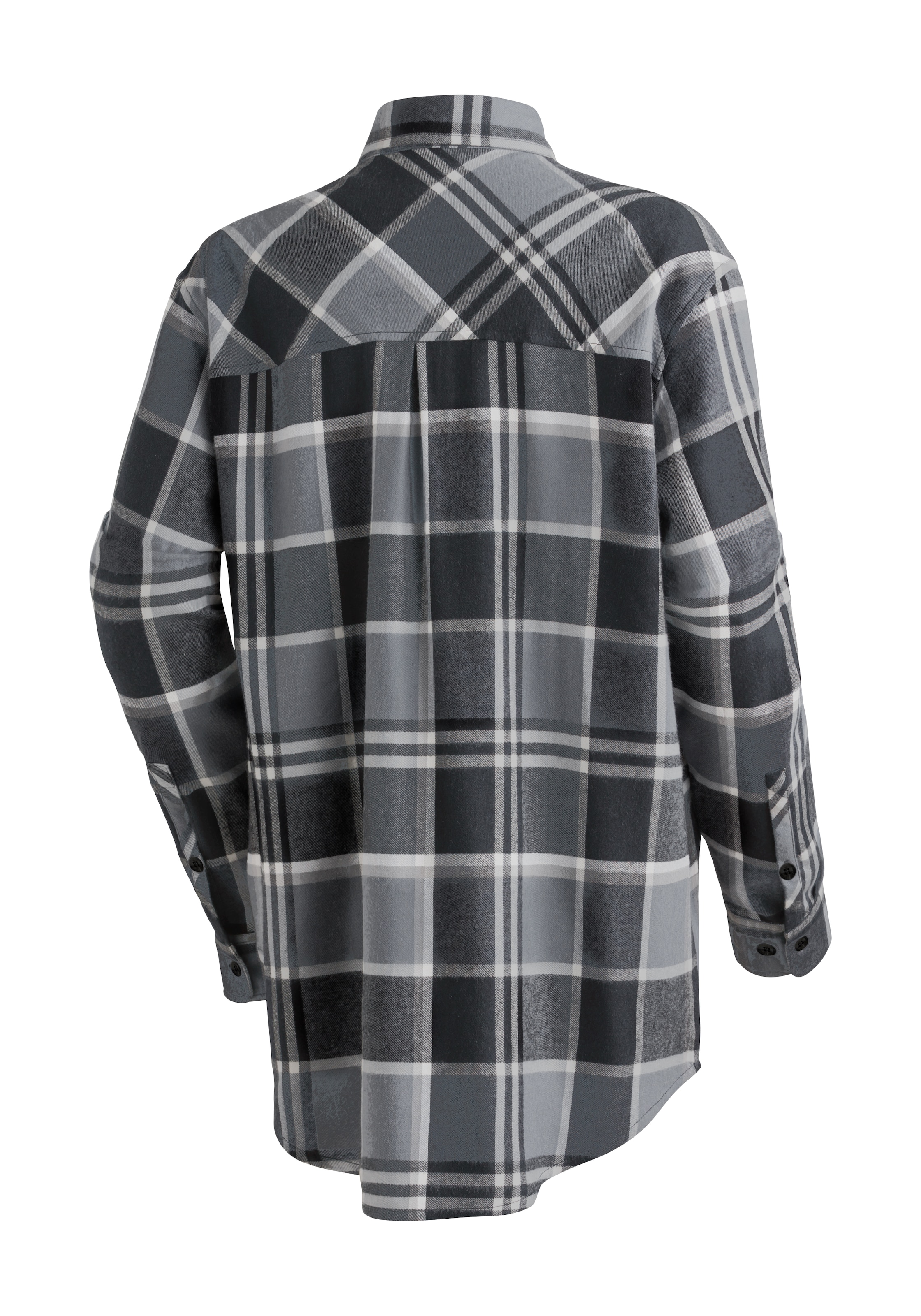 Maier Sports Flanellbluse »Predeal 2.0 W« warmes Damen Hemd im klassischen Karo-Look