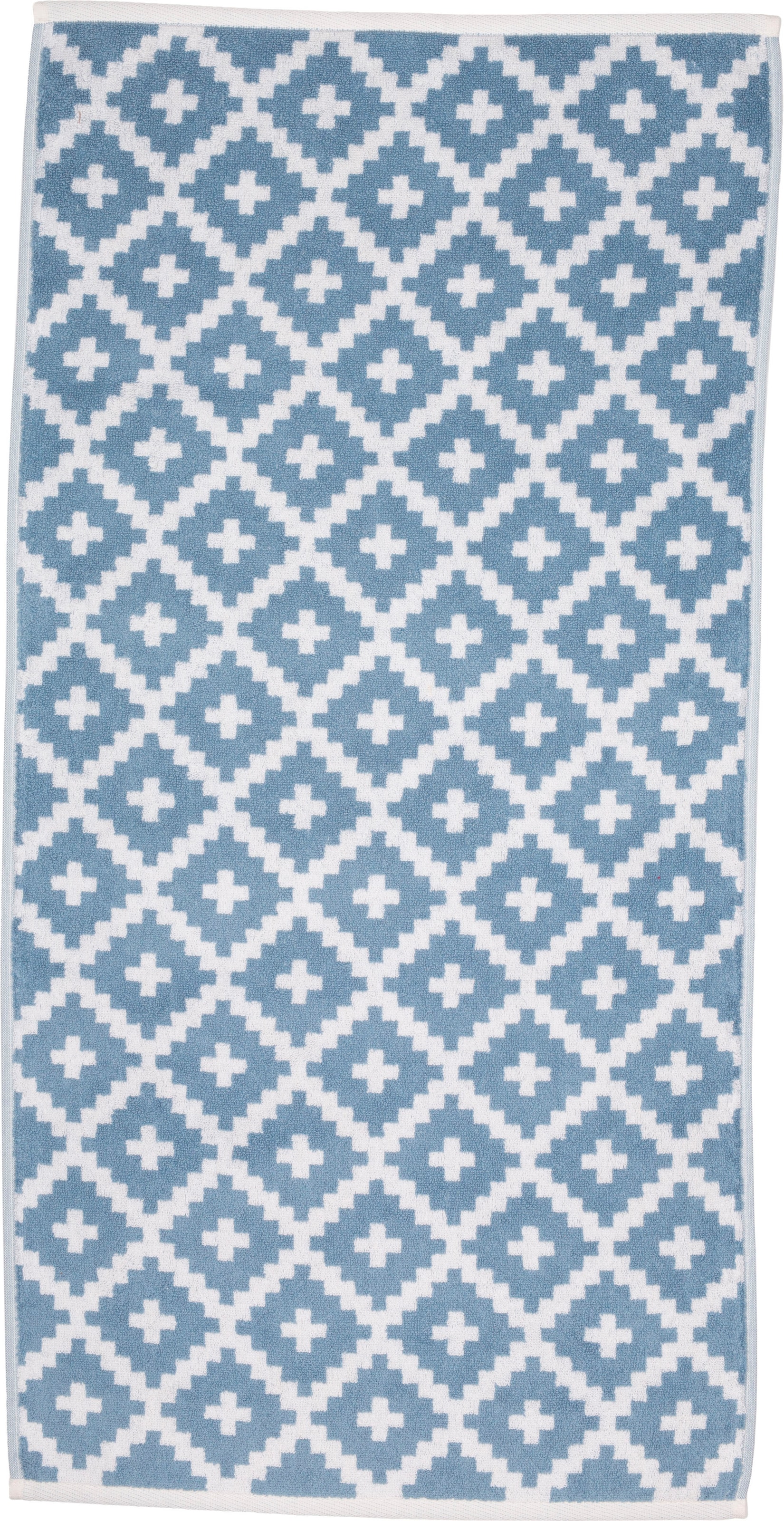 freundin Home Collection Handtücher »Freundin Rauten Graphics«, (2 St.), mit  skandinavischem Design bequem und schnell bestellen | Alle Handtücher