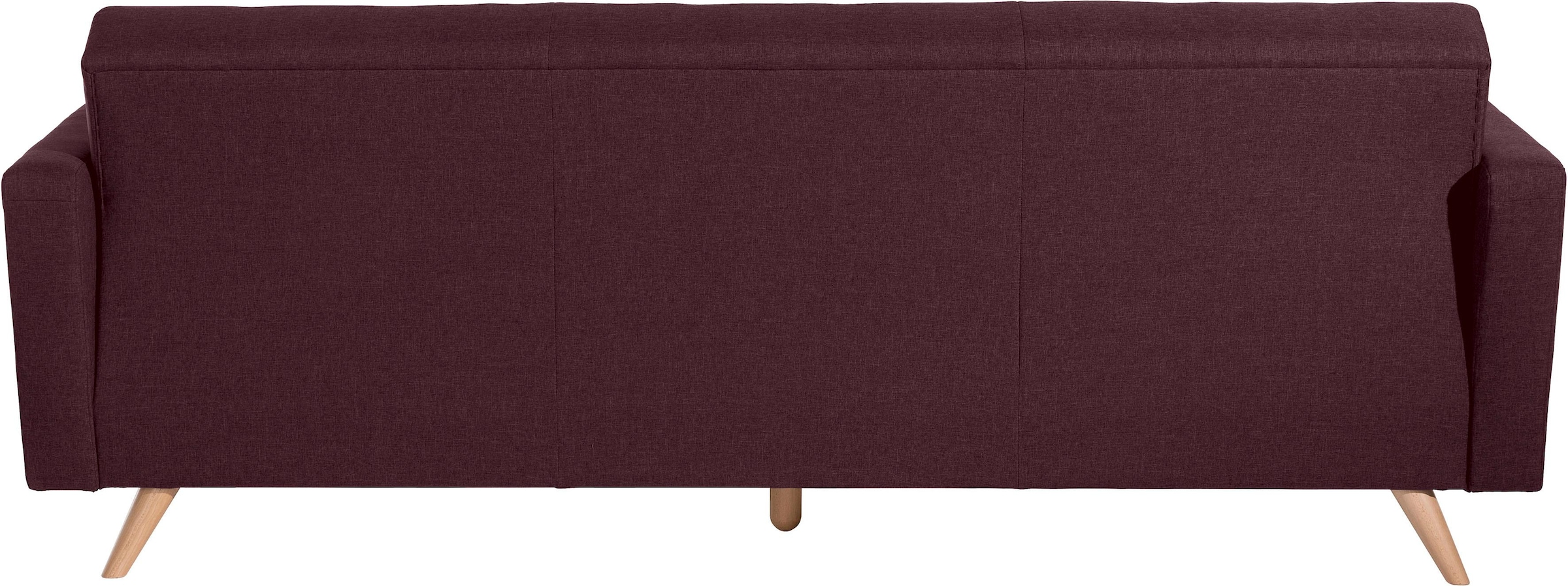 Max Winzer® 3-Sitzer »Julius Kippcouch mit komfortablem Federkern, klassisch und modern«, Schlafsofa, inklusive Bettfunktion & Bettkasten, Breite 224 cm