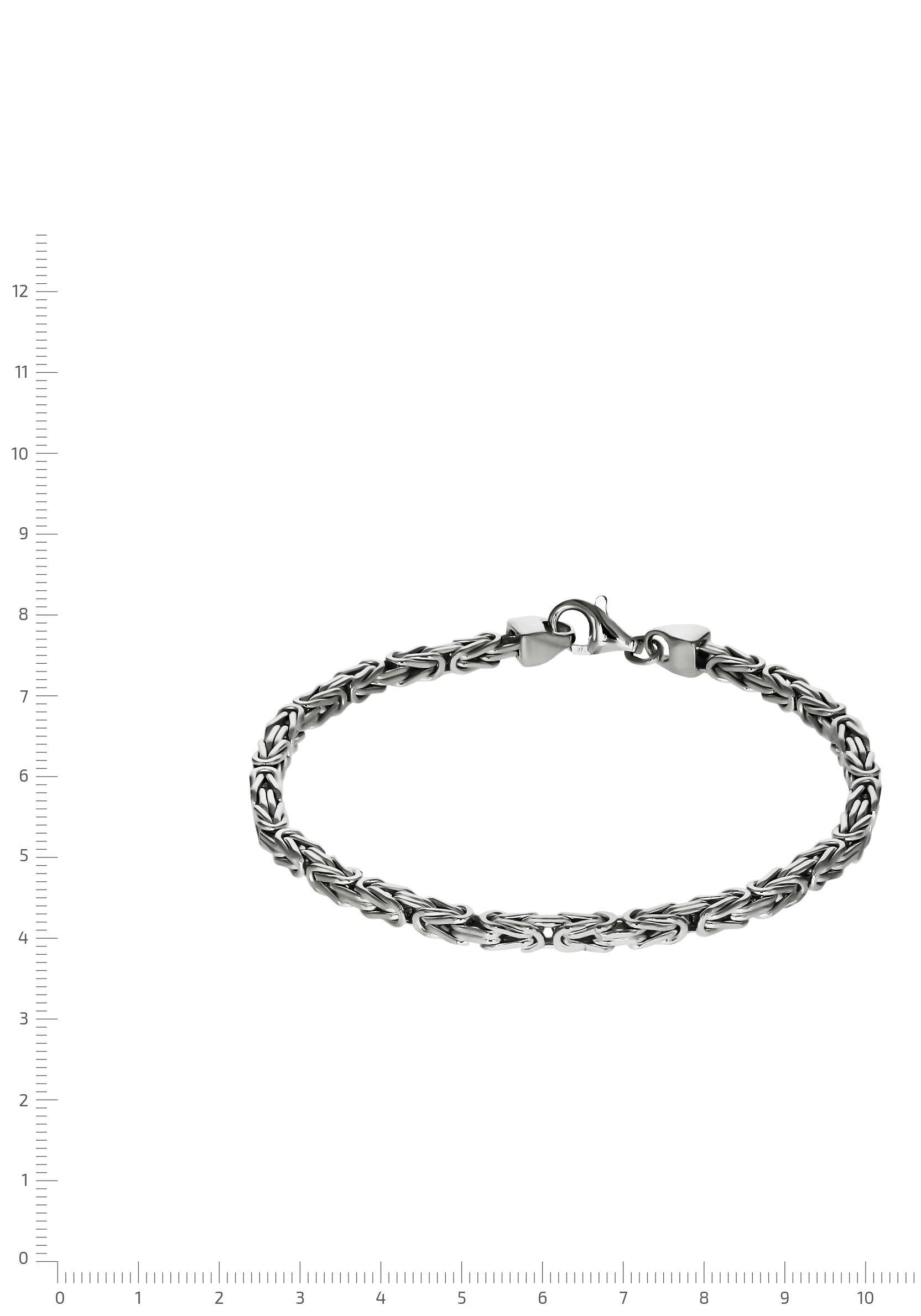 Firetti Silberarmband »in Königskettengliederung 4-kant, 3,0 mm breit«,  Made in Germany bequem kaufen