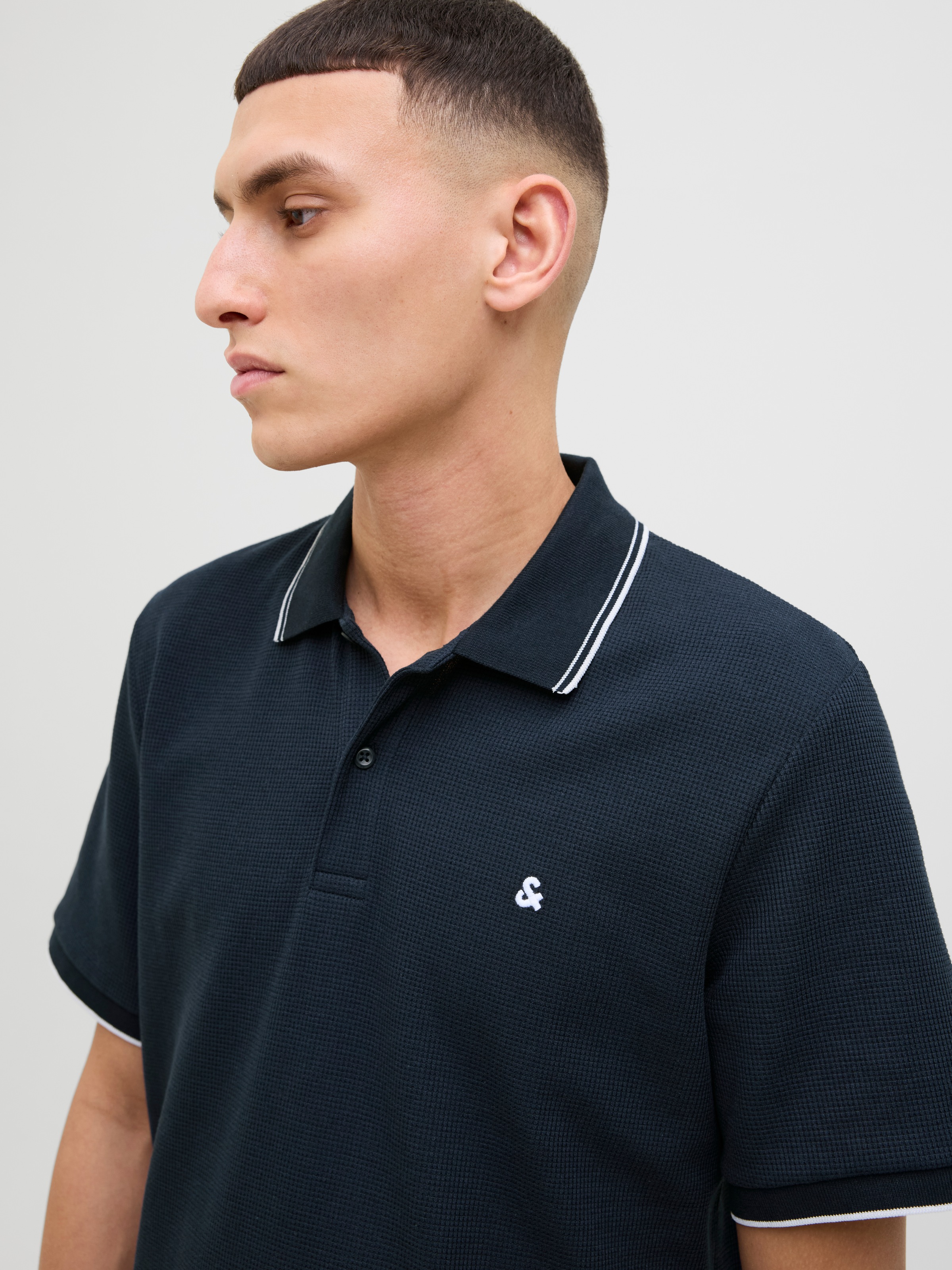 Jack & Jones Poloshirt »JJEAUSTIN POLO SS NOOS«, mit Logo Stickerei