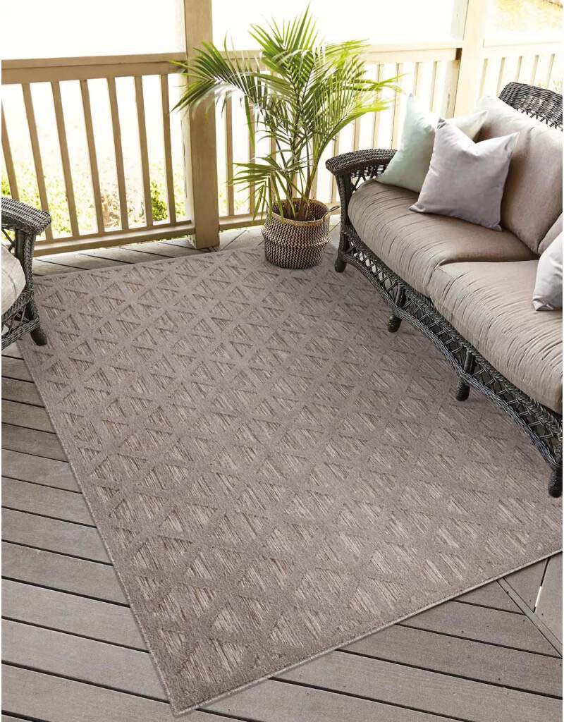 Carpet City Teppich "In-& Outdoorteppich Santorini 446, 3D-Effekt, Geo-Must günstig online kaufen