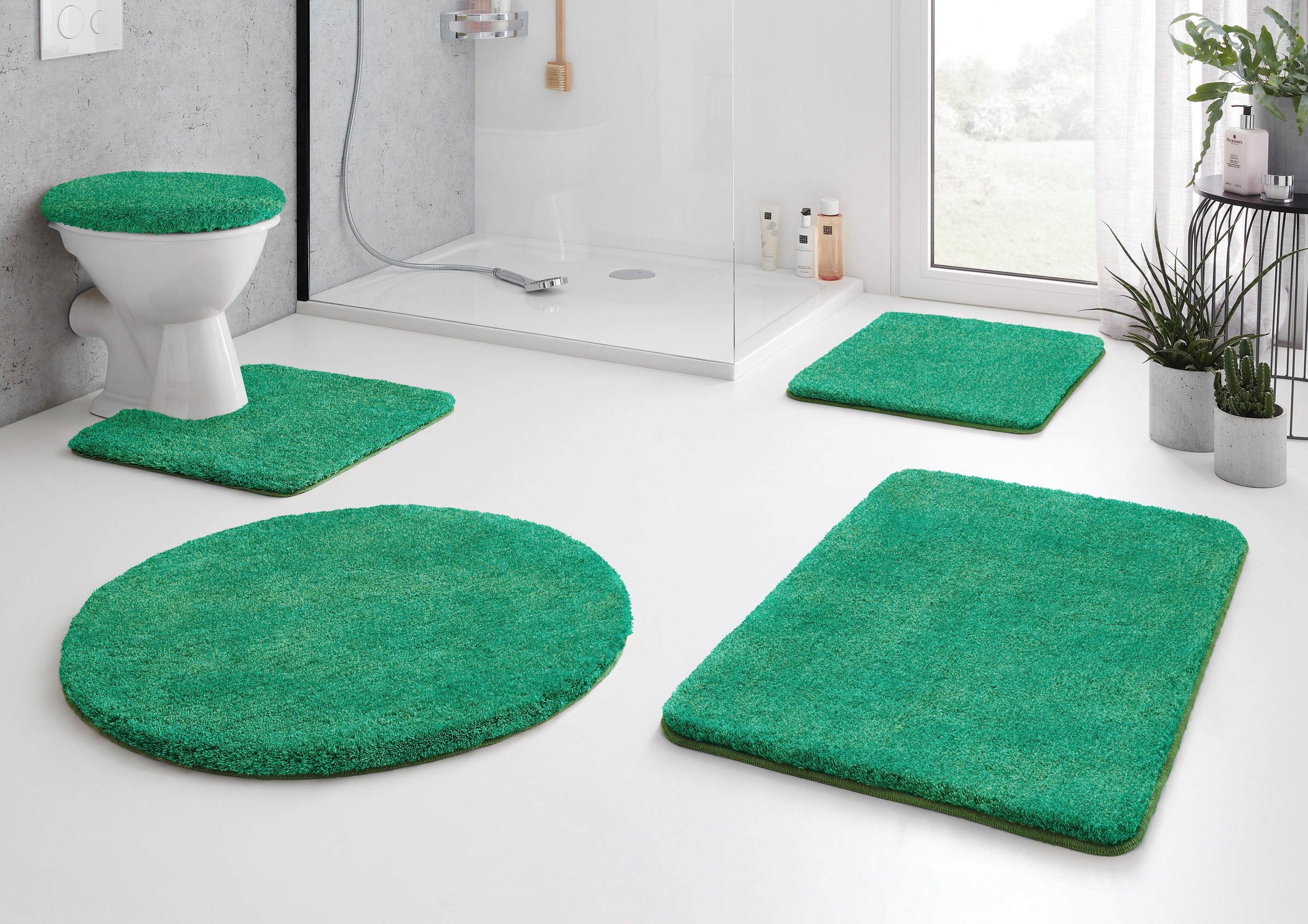 Kleine Wolke Badematte »RELAX« Höhe 30 mm rutschhemmend beschichtet fußbode günstig online kaufen