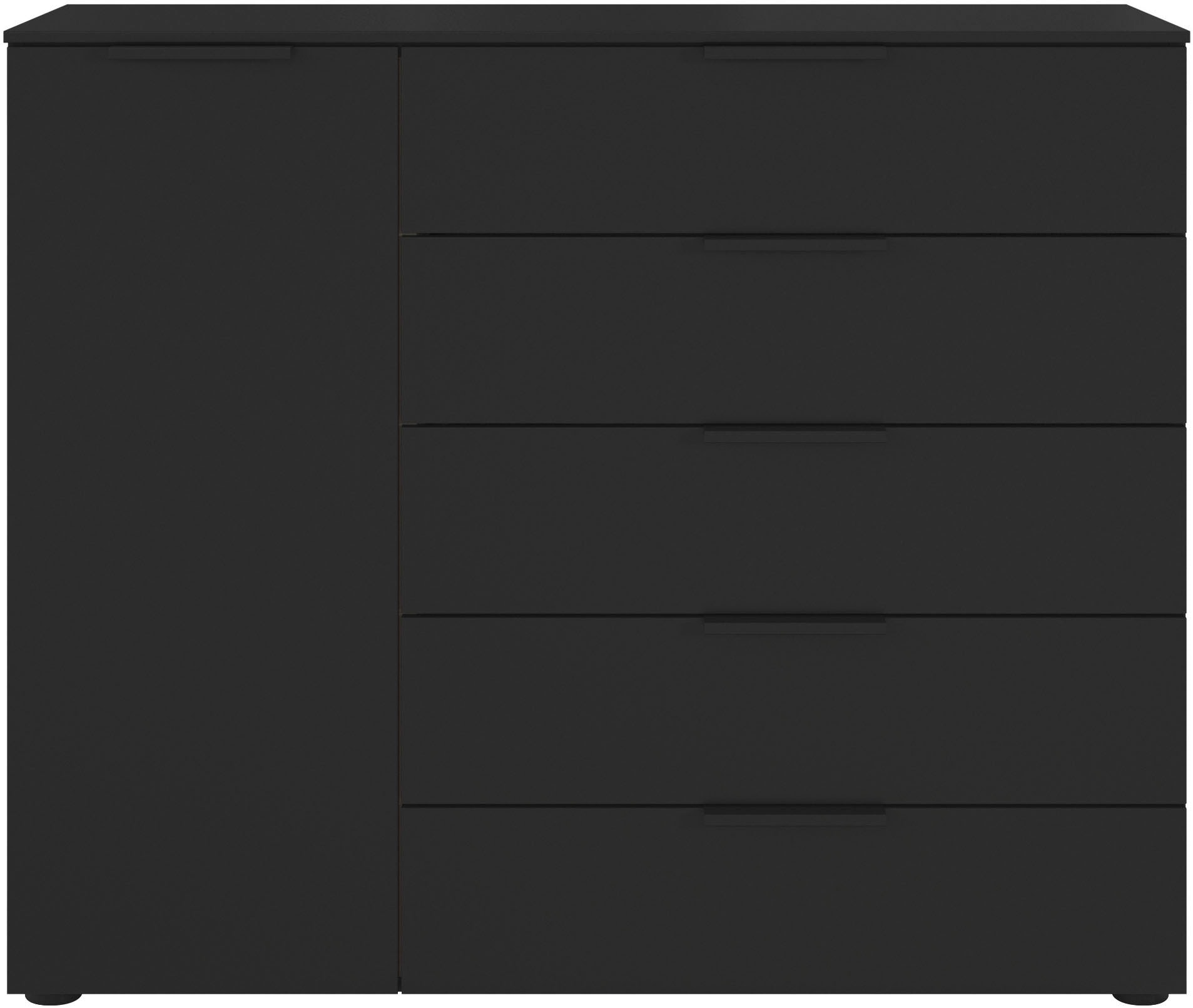 LeGer Home by Lena Gercke Kommode »Kommode Sideboard Schubladen Türenkommode SERINA eleganter Eyecatcher« inkl. SOFT-CLOSE-FUNKTION,  mit 5 Schubkästen und 1 Tür sowie Metallgriffen MADE IN GERMANY